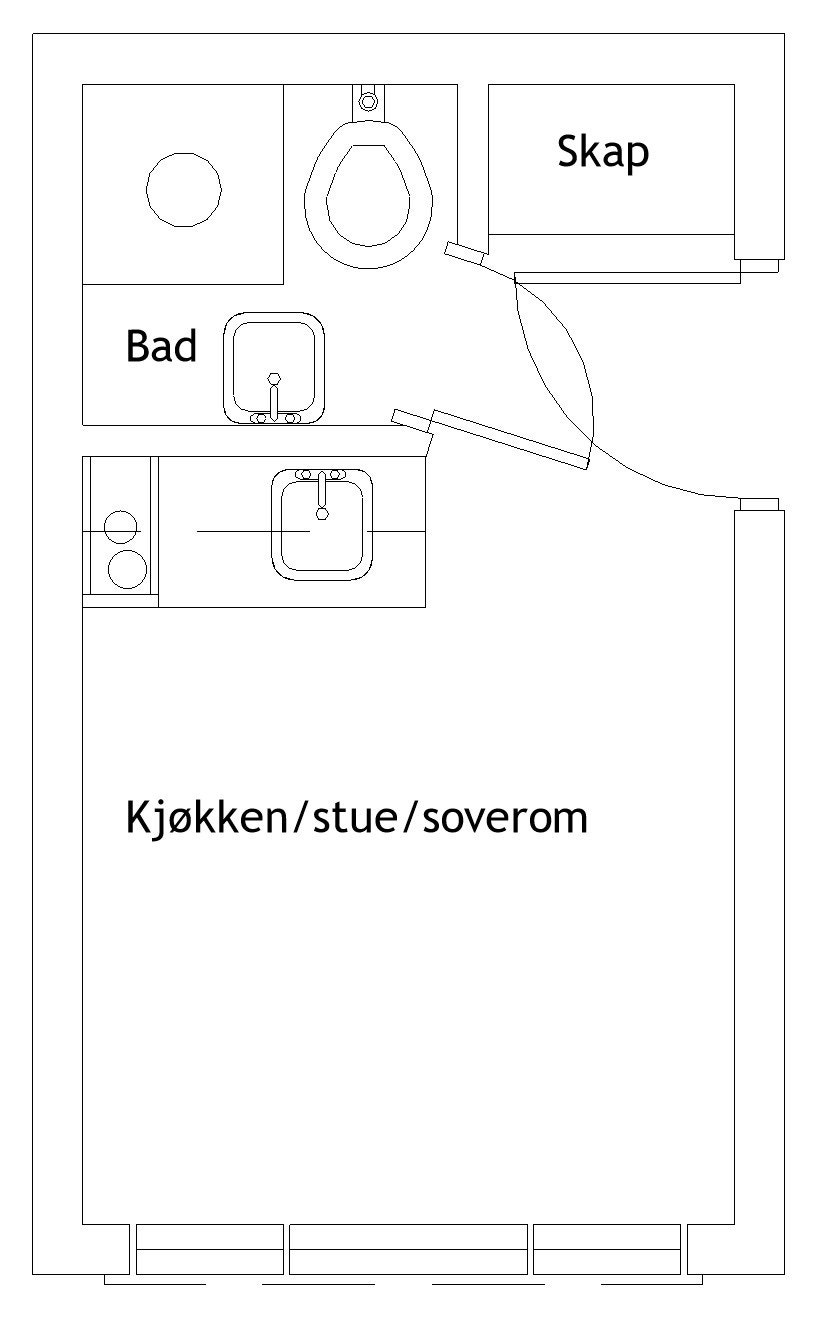 Planskisse Galleribilde