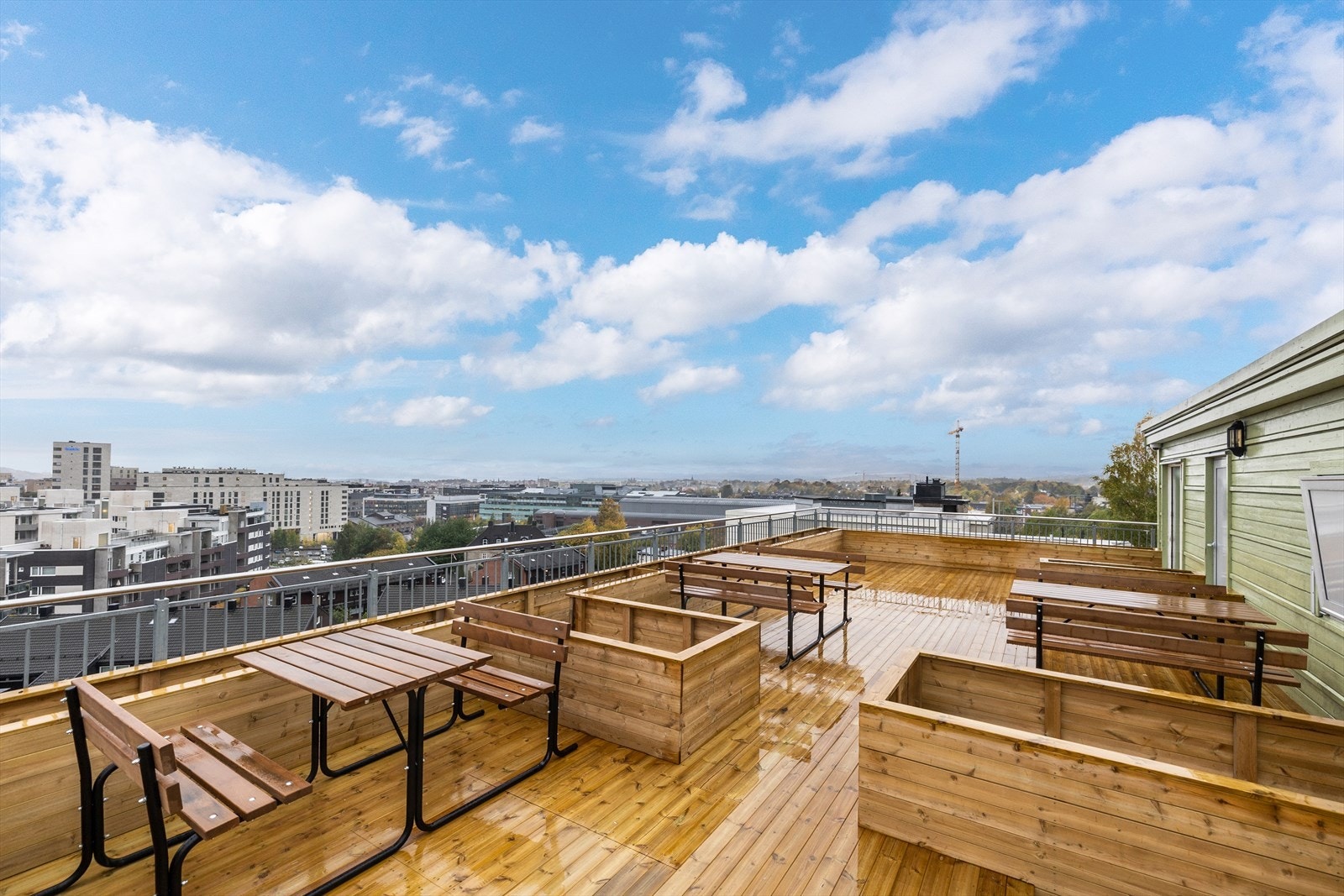 Felles takterrasse Galleribilde