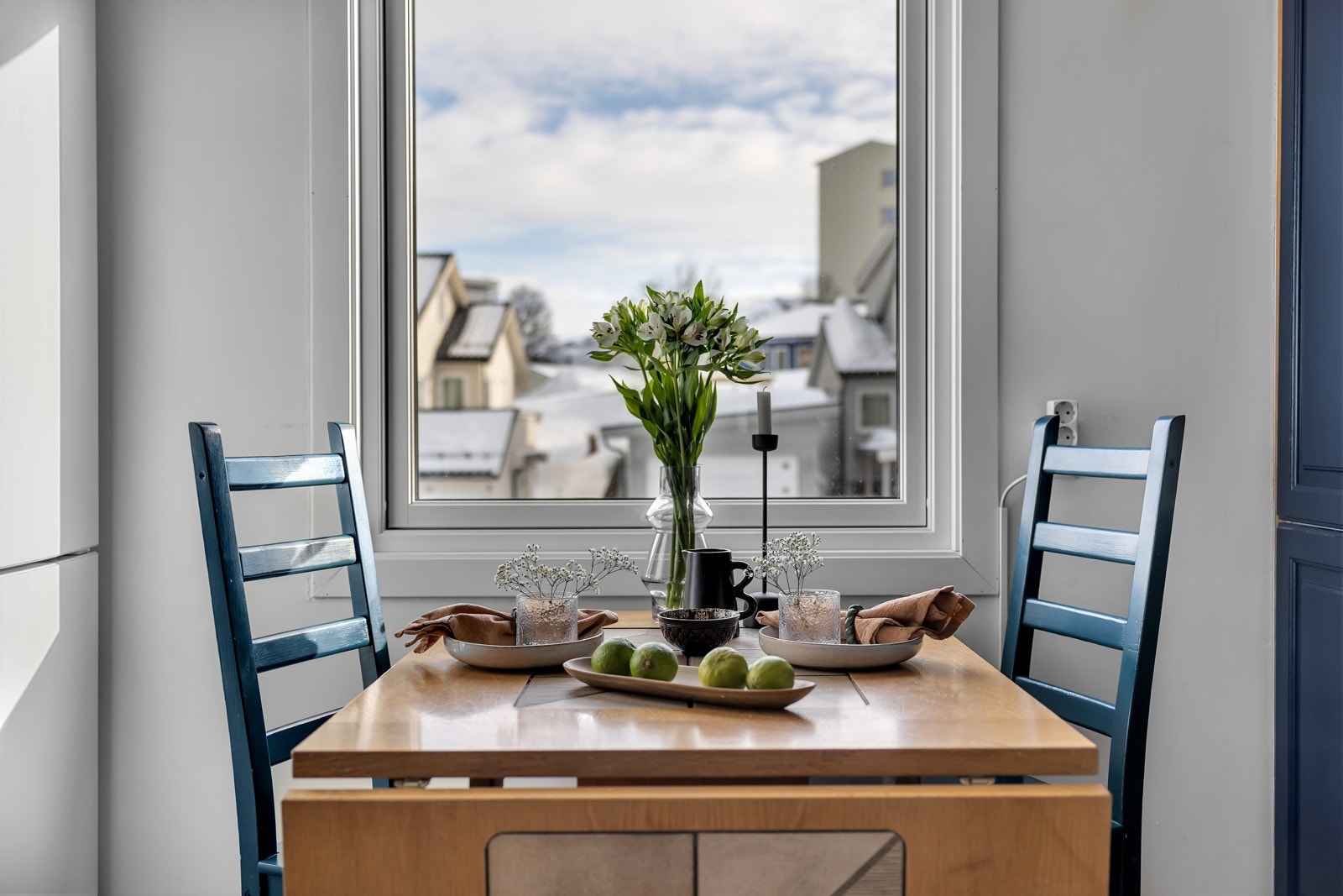 Her finner du plass til spisebord Galleribilde