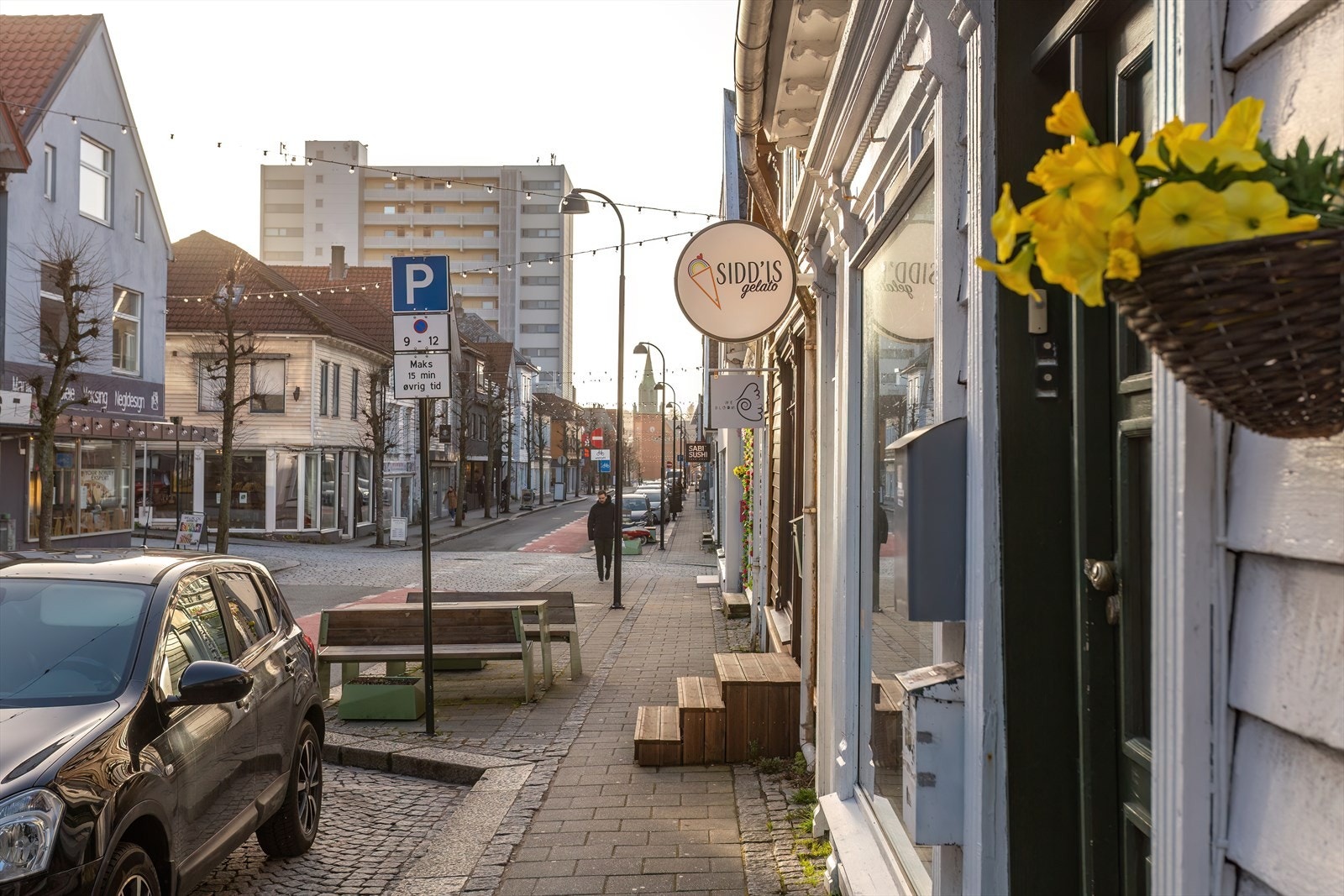 En liten rusletur unna Pedersgata Galleribilde