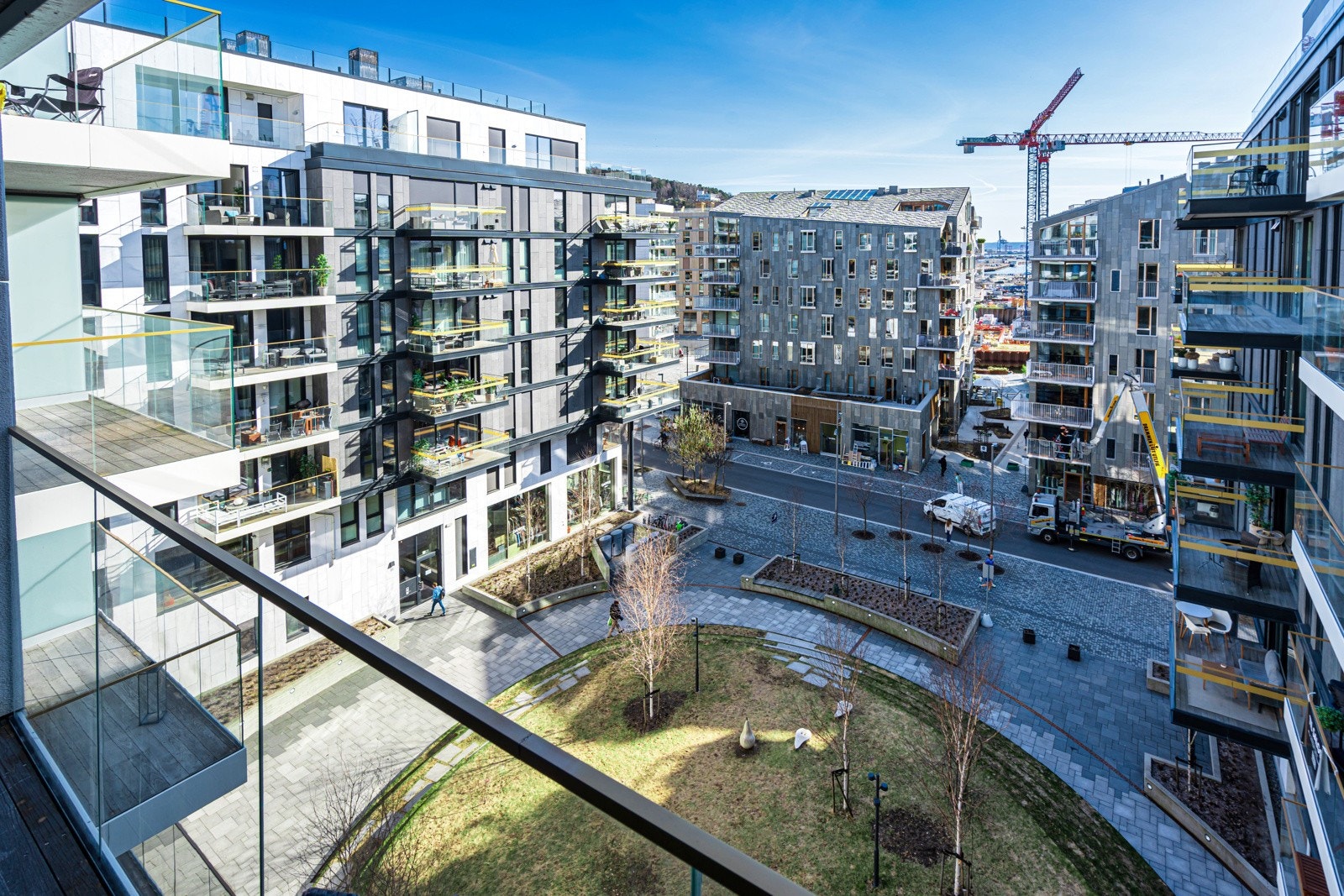 God plass til utemøblement. Galleribilde