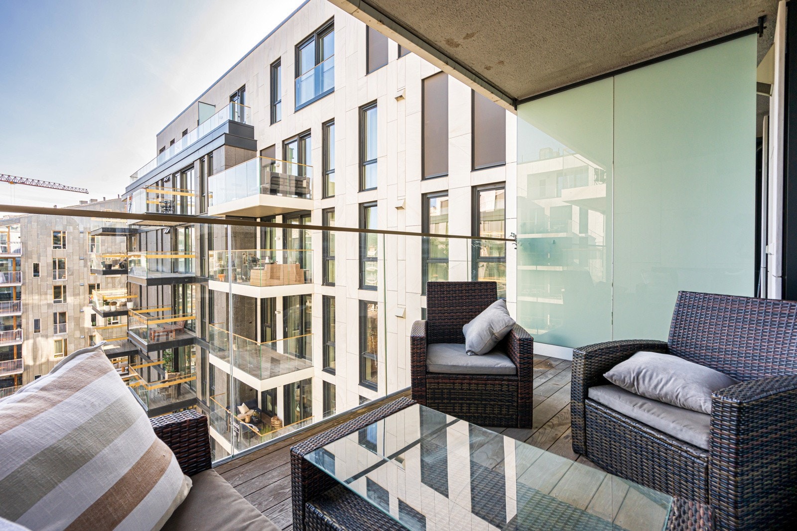 God plass til utemøblement. Galleribilde