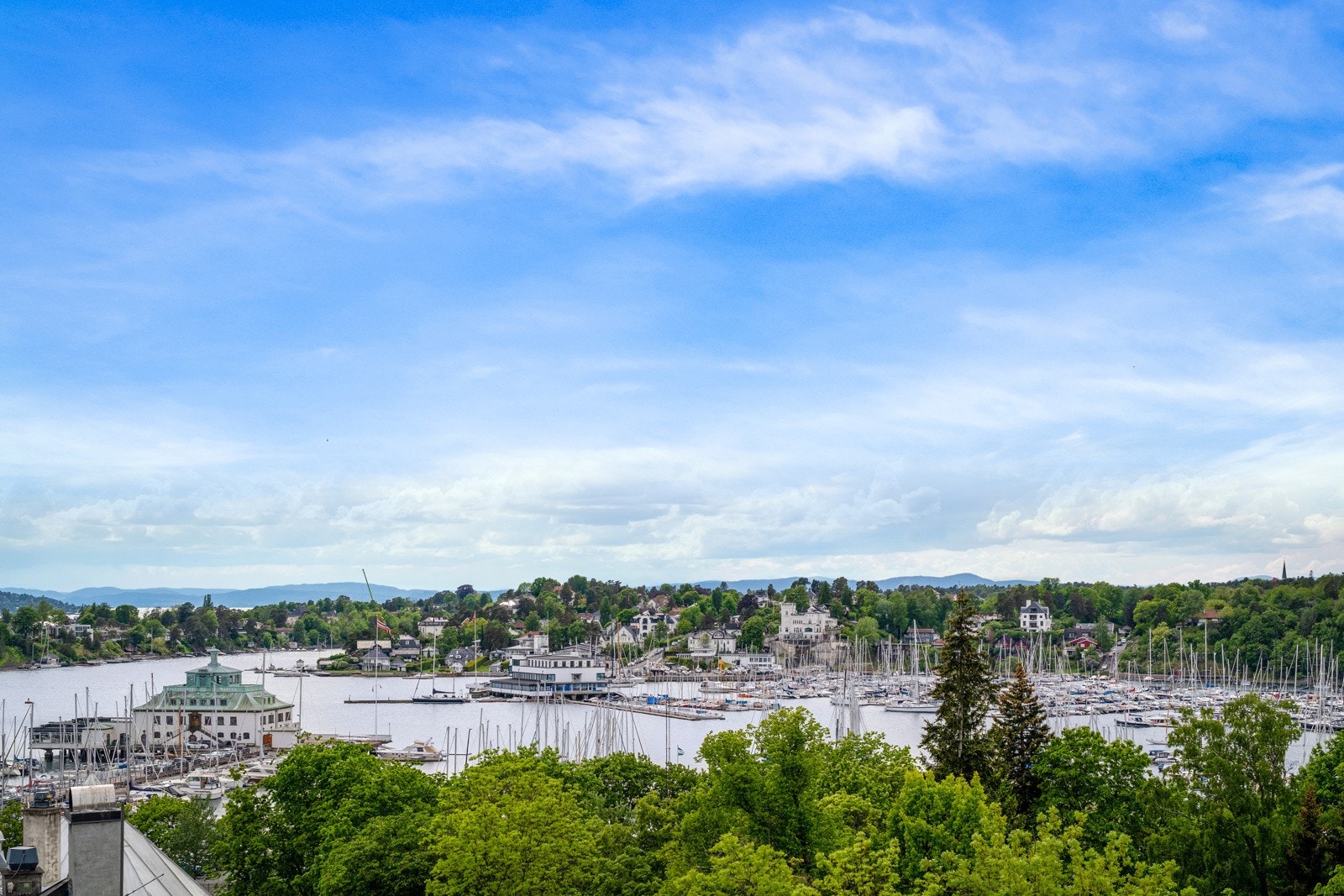 Panoramautsikt Galleribilde
