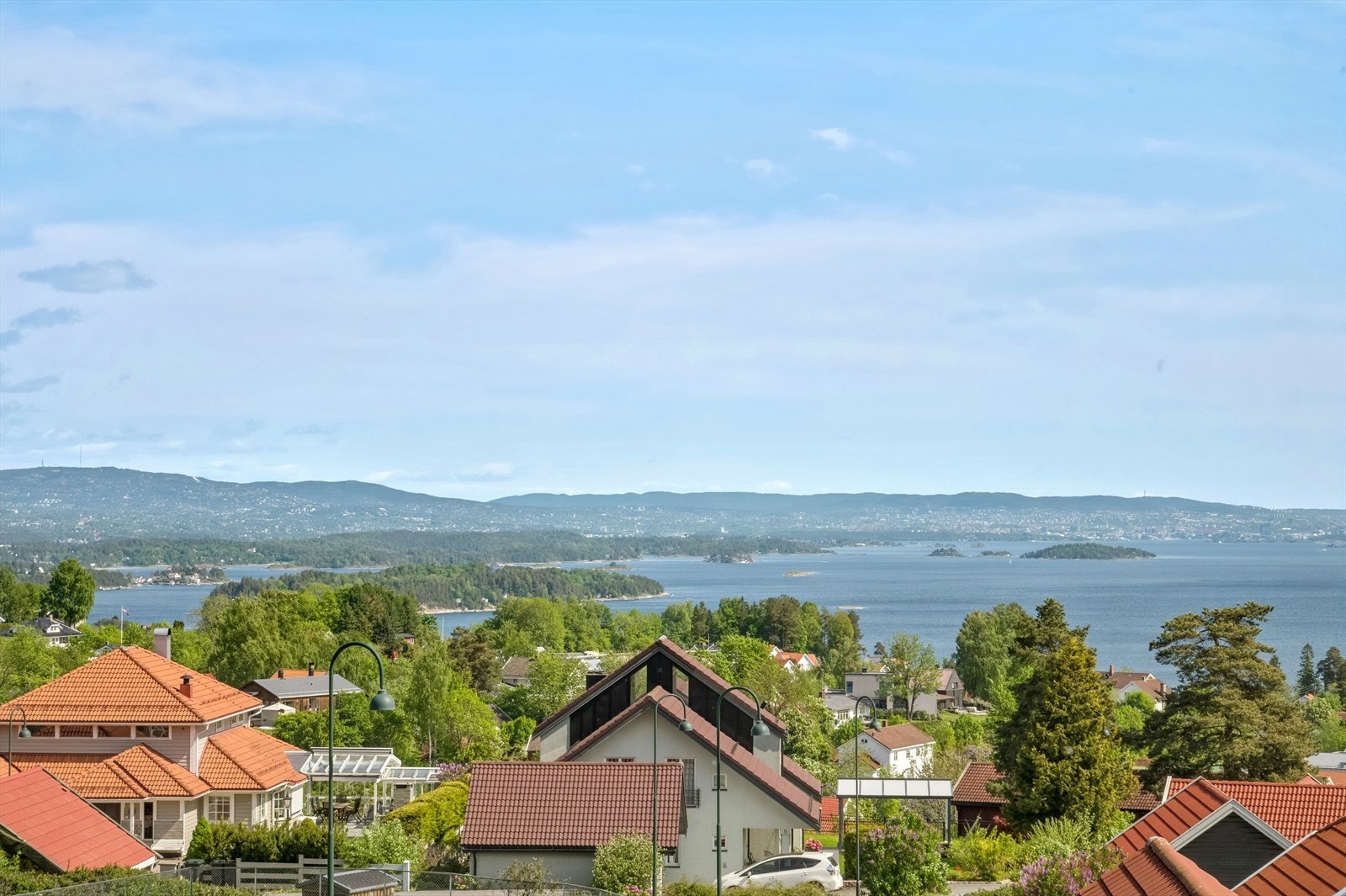 Utsikt fra garasje. Galleribilde