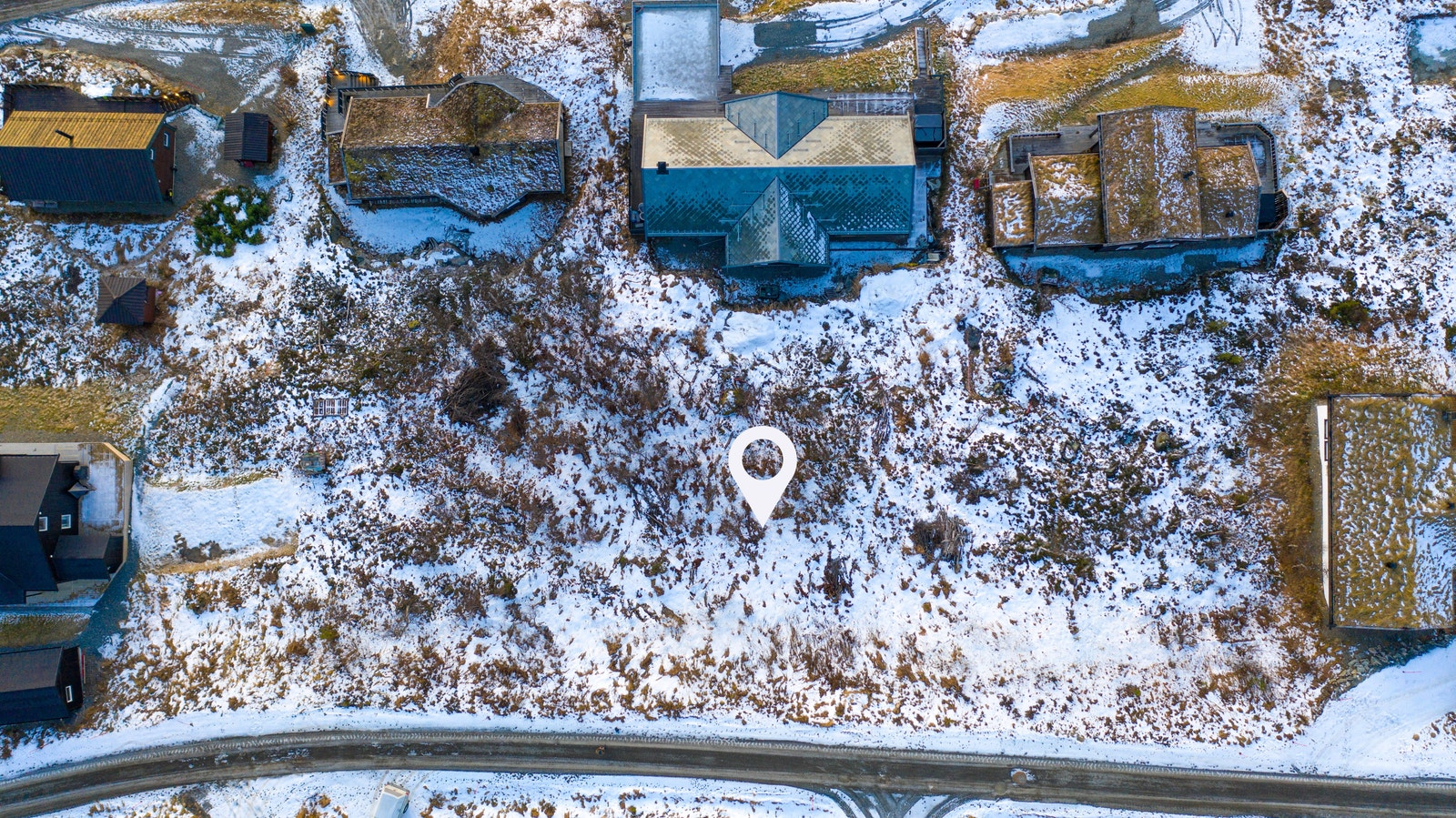 Det er tilgang til kommunalt vann og avløp i tomtegrense Galleribilde