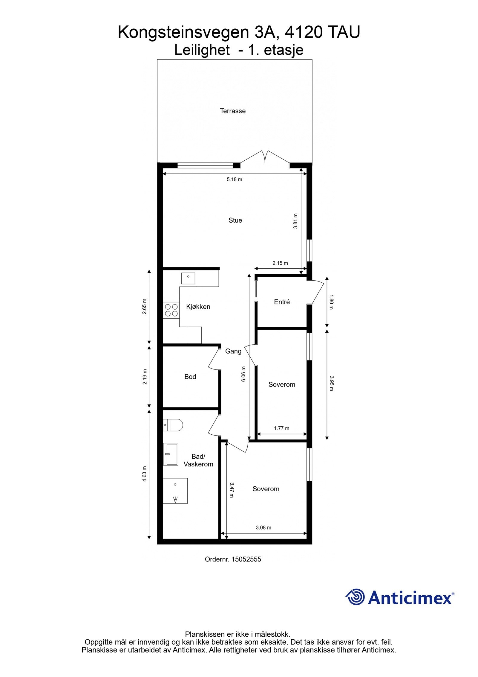 Plantegning. Galleribilde