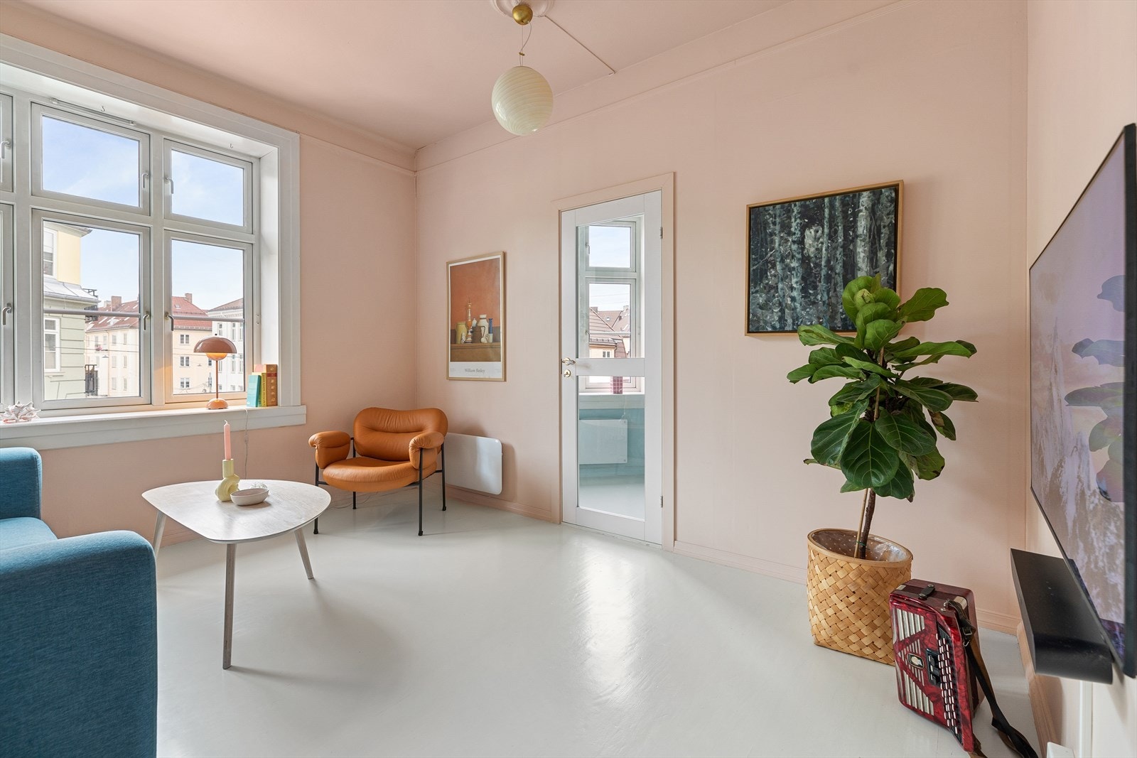 Leiligheten ble malt i 2023 Galleribilde