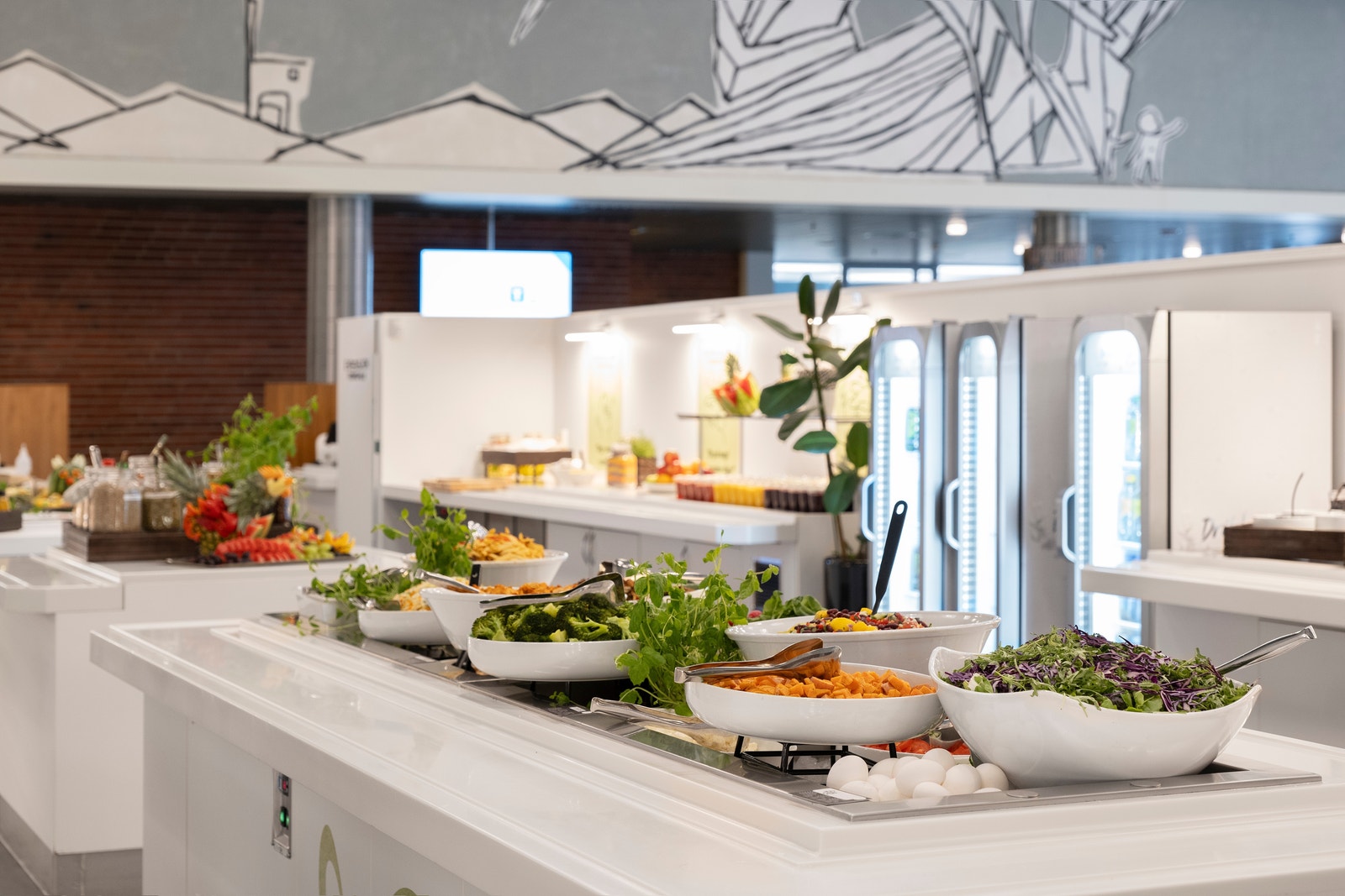 Expedisjonen, kantine i 3. etasje i Terminalbygget Galleribilde