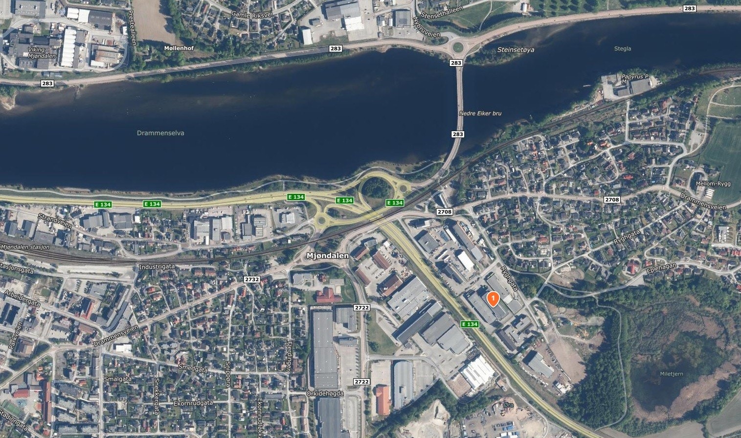 Oversikt adkomst Galleribilde