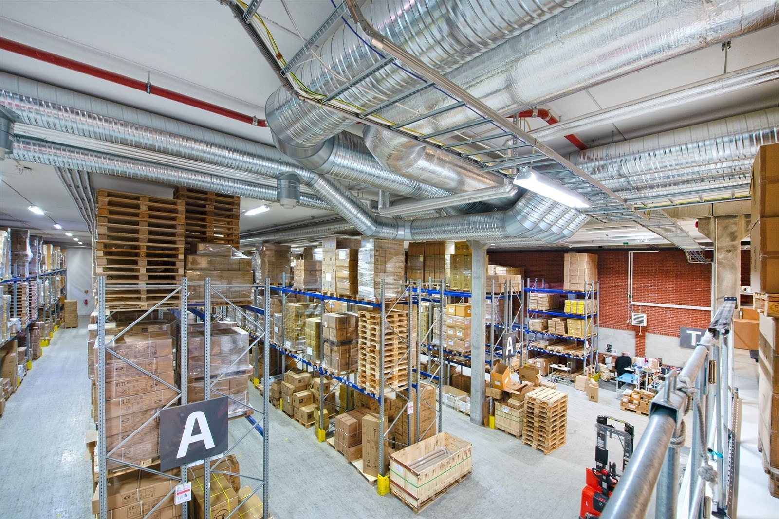 Oversikt ny lagerdel Galleribilde