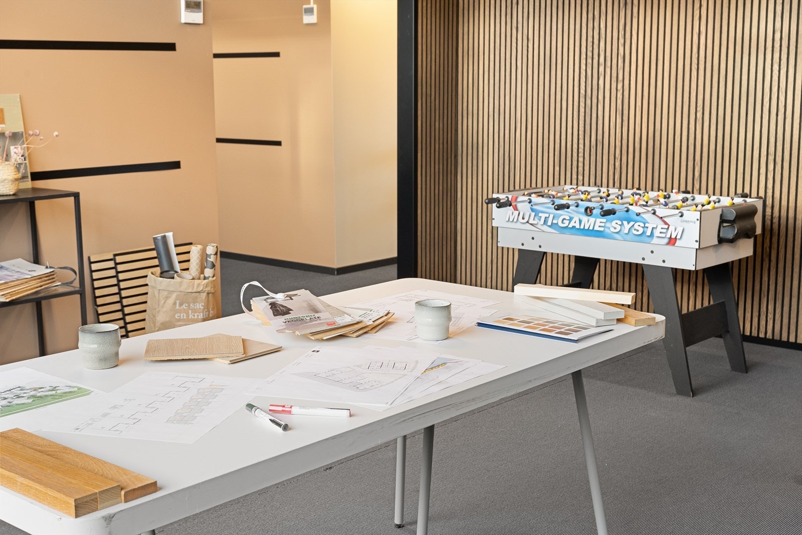 Eksempel på materialvalg og fargevalg Galleribilde