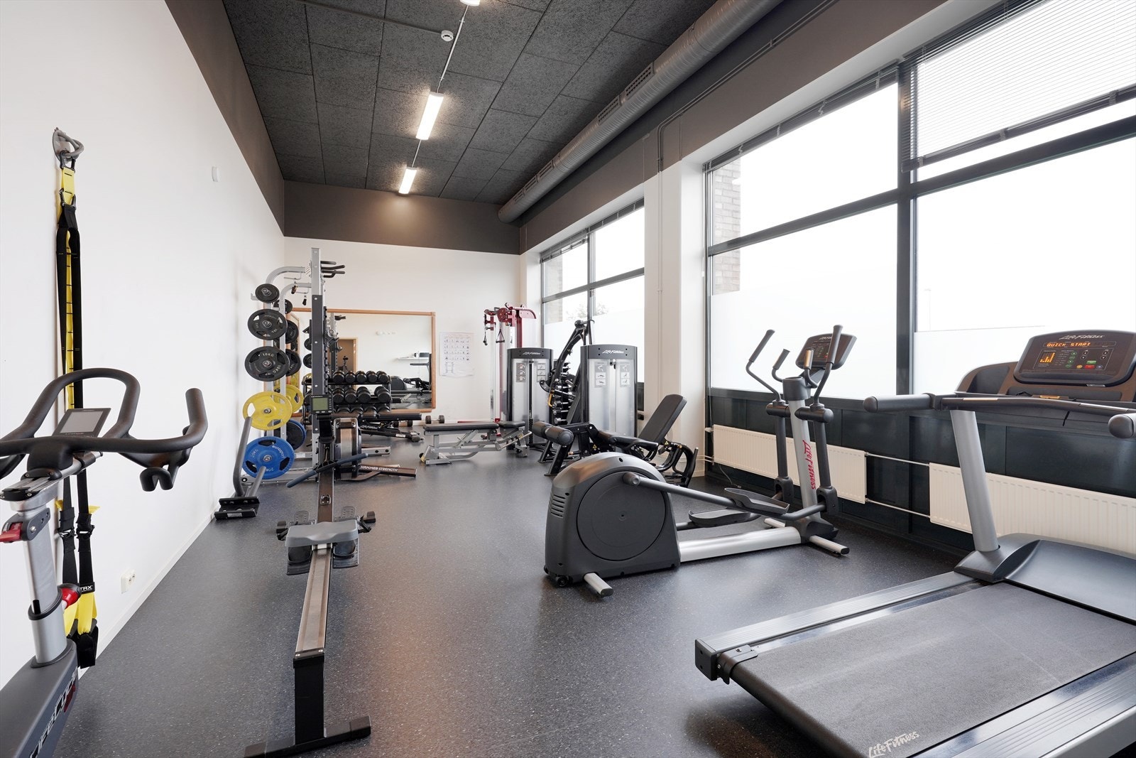 treningsrom fellesareal Galleribilde