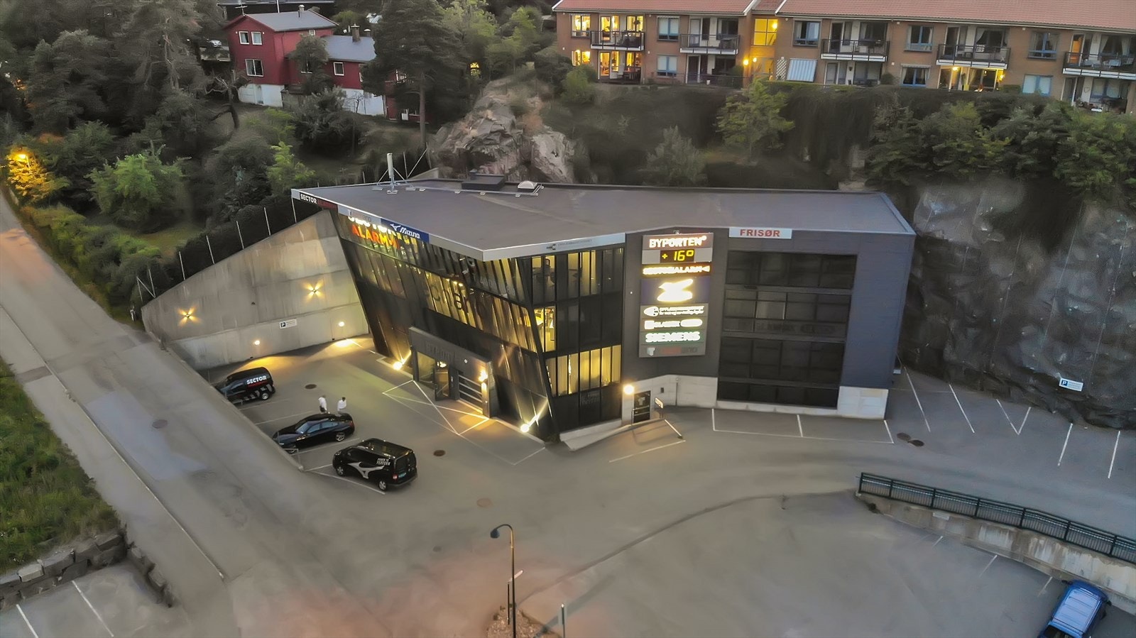 Fasade - Byporten Galleribilde