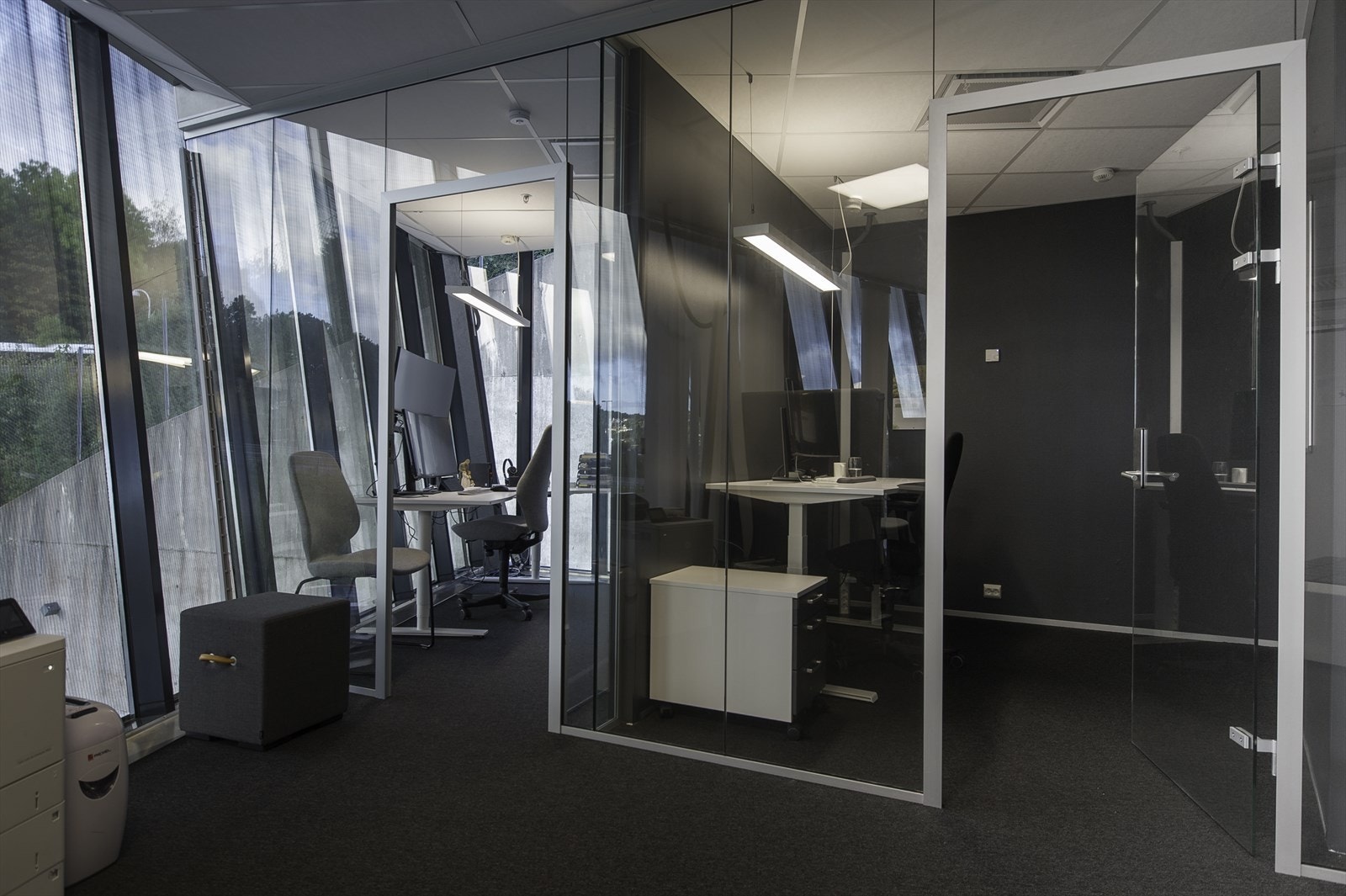 Avlukkede kontorer Galleribilde