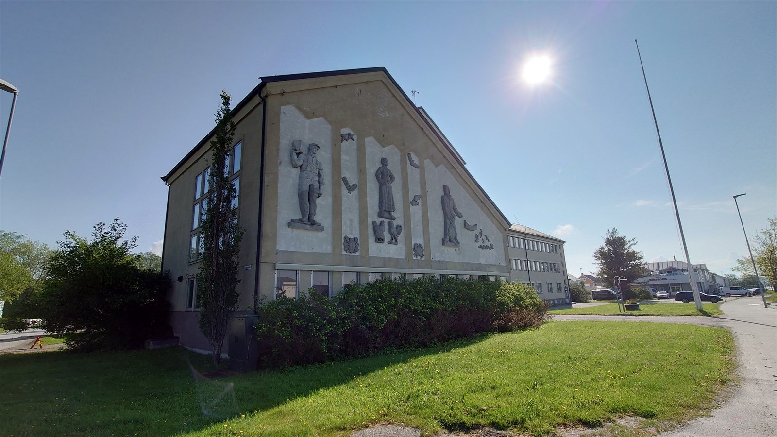 Vernet fasade Galleribilde