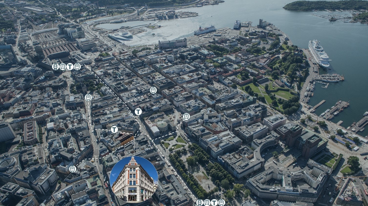 Oversiktsbildet Galleribilde