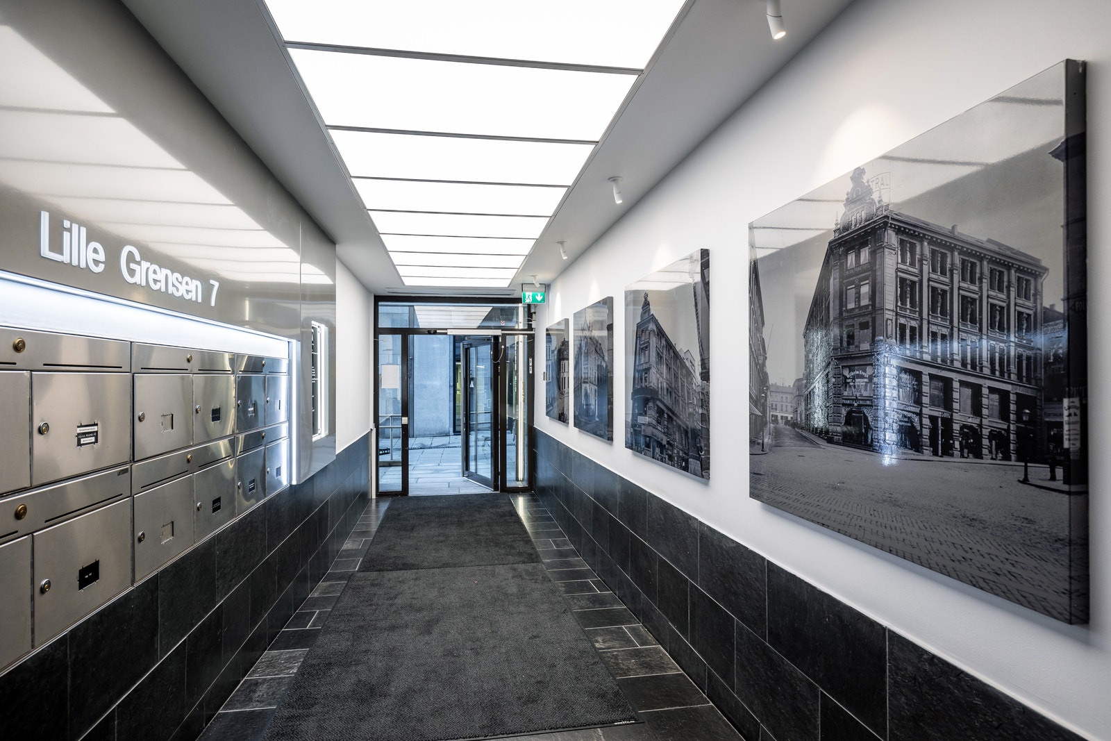 Representativt inngangsparti Galleribilde