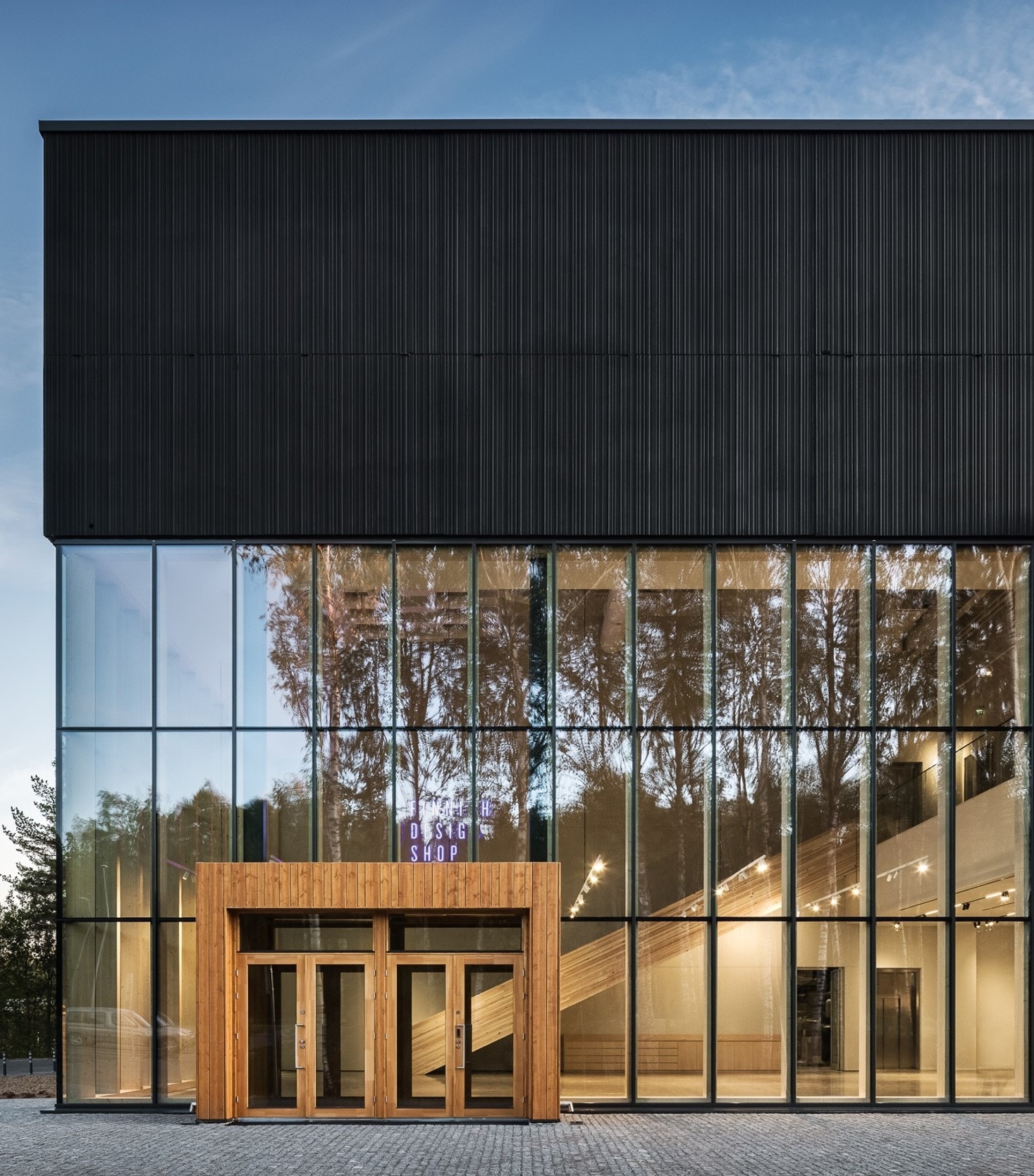 Eksempel på lyst og imøtekommende inngangsparti som kan passe på seksjon C eller D Galleribilde