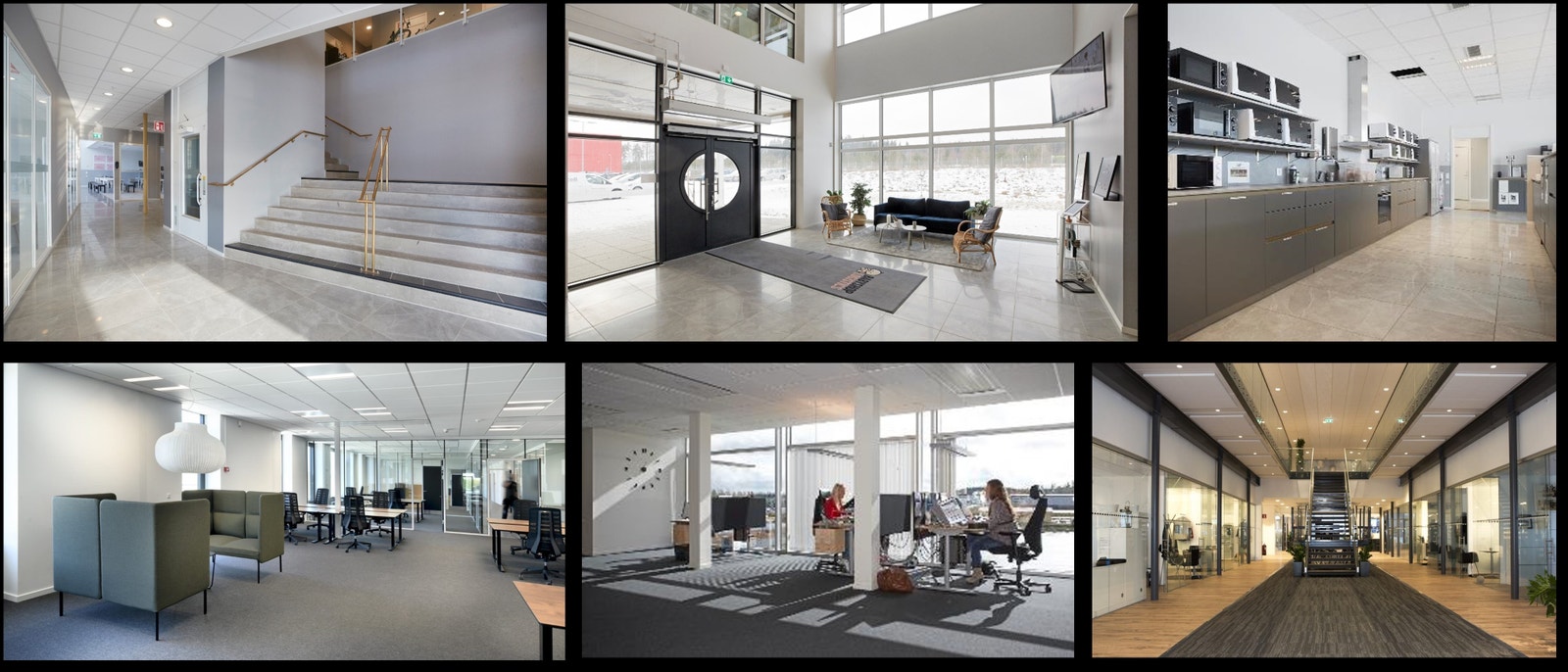 Utkast fra kontor standard referanse bygg Galleribilde