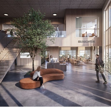 Seksjon C og D kan leveres i massiv tre. Dersom vi bygger for en leietaker etter "open book prinsipp" Galleribilde