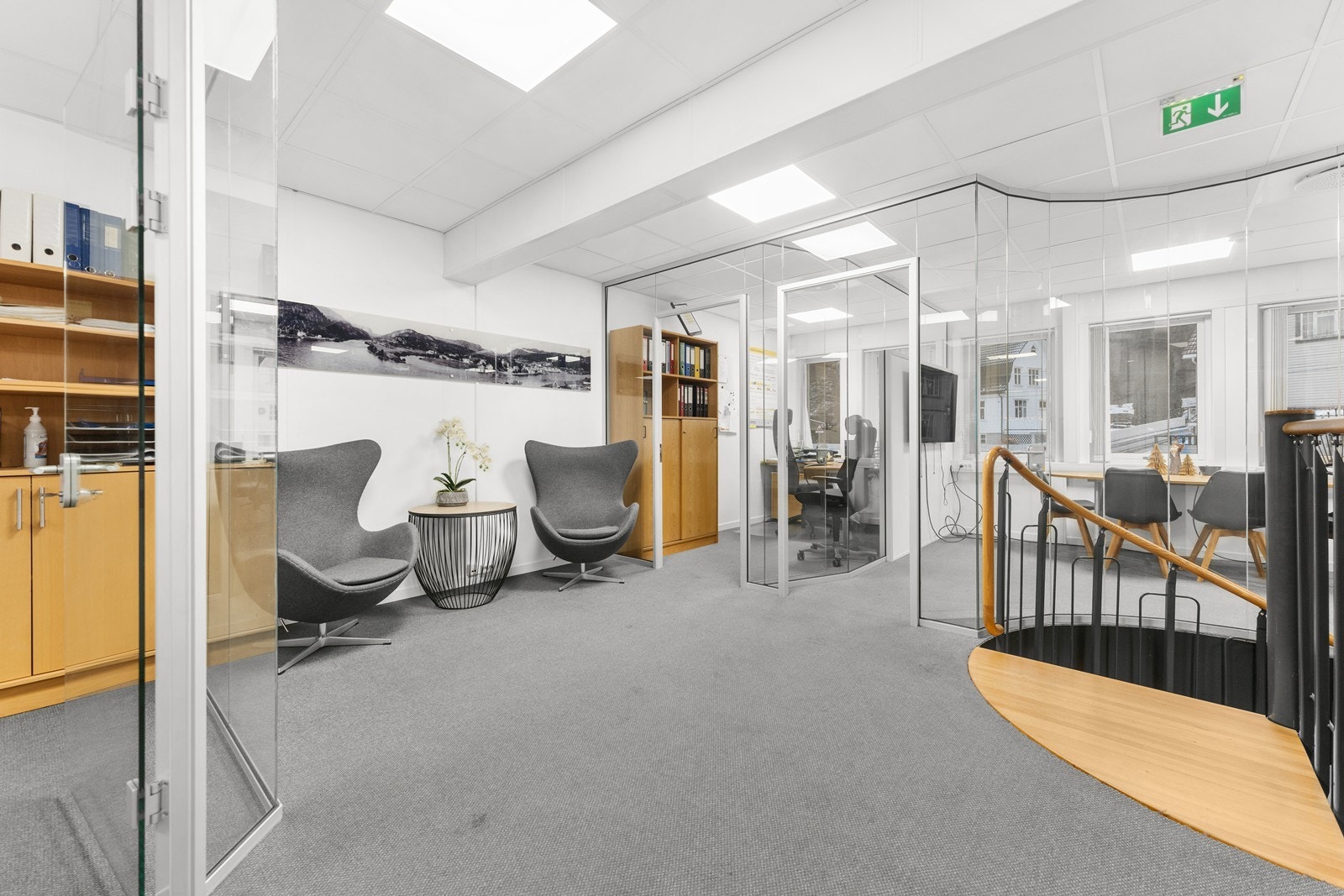 Næringsseksjon over to plan i Fjotlandsgata 13 Galleribilde