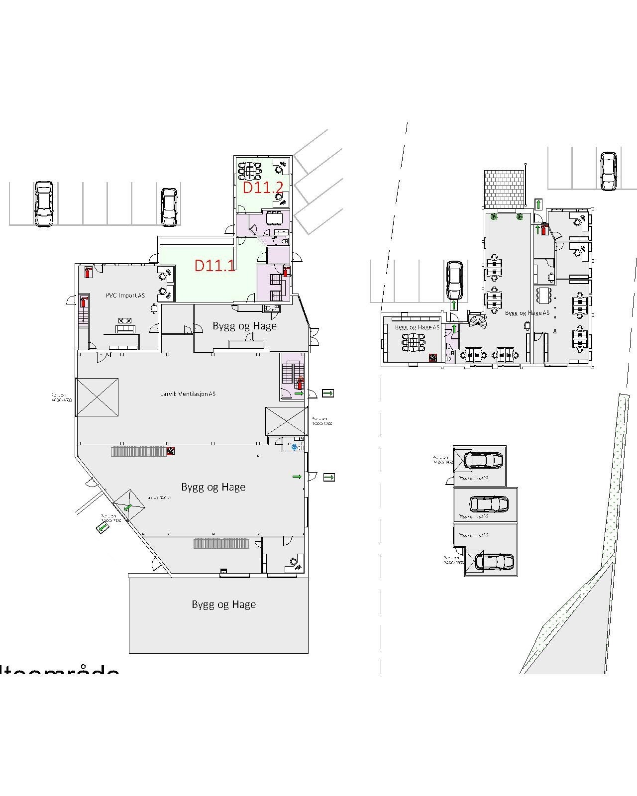 Totalplan 1.etg. Galleribilde