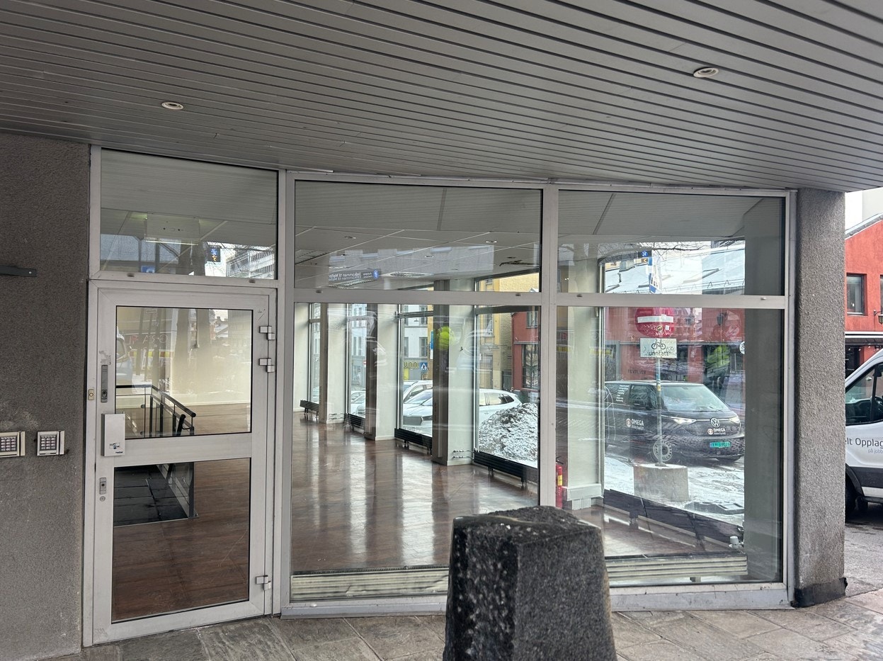 Dagens inngangsparti Galleribilde