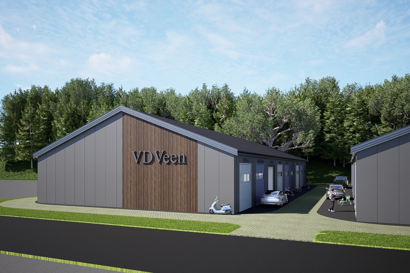 Illustrasjons bilder: Fasade forside Galleribilde