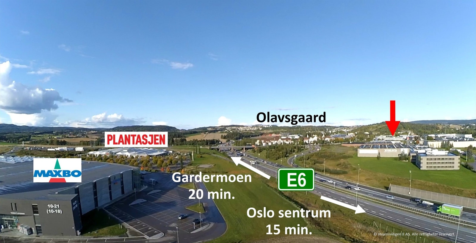 Sentral beliggenhet - 1 min. fra E6.jpg Galleribilde