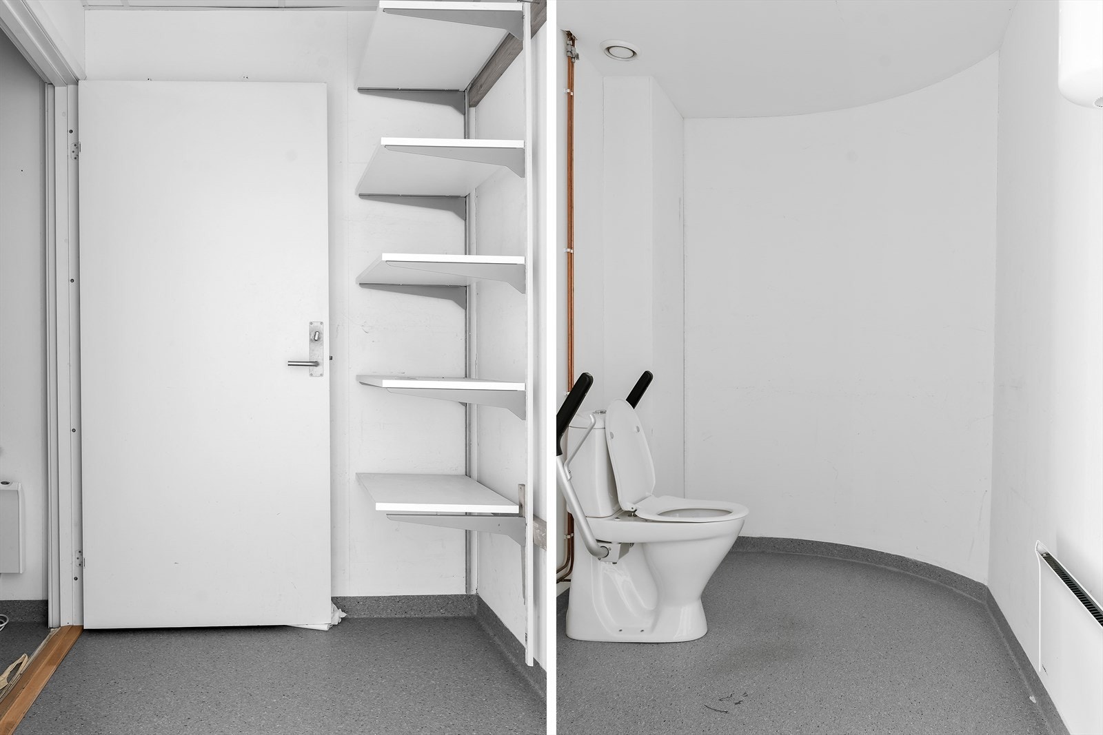 Toalettrom Galleribilde