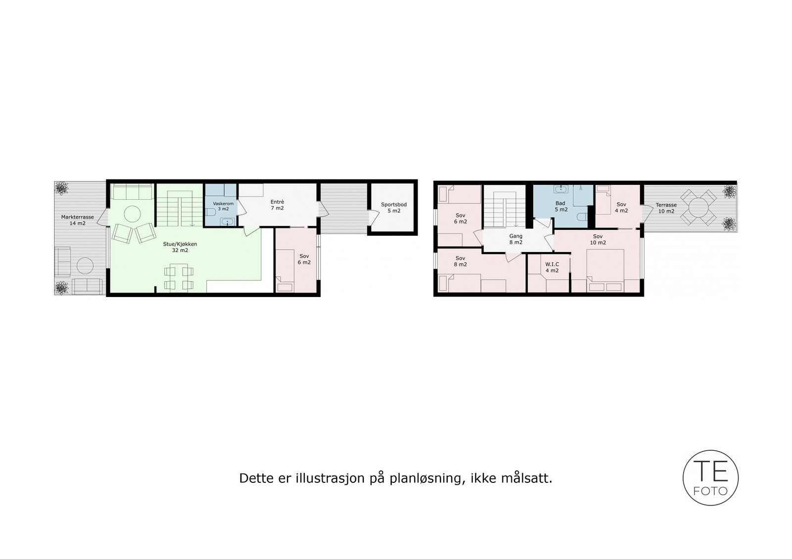 4 soverom . Galleribilde