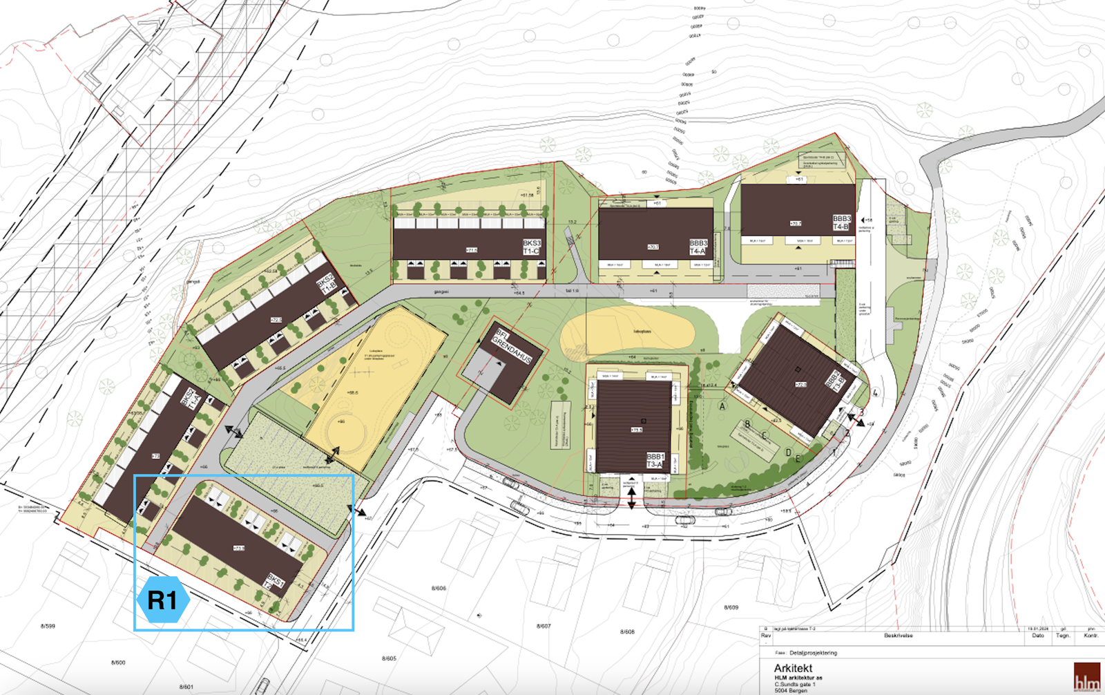 Utomhusplan orientering Galleribilde