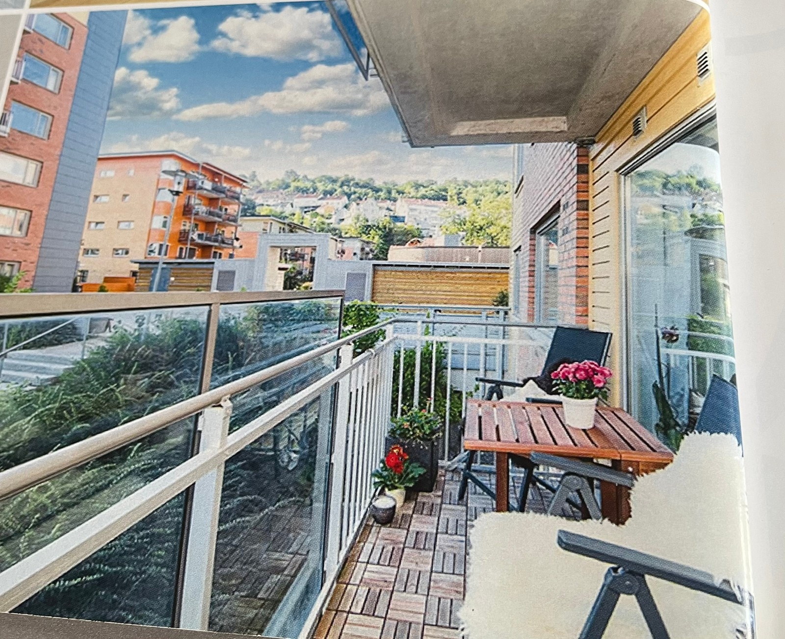 Balkong på 5 m2 Galleribilde