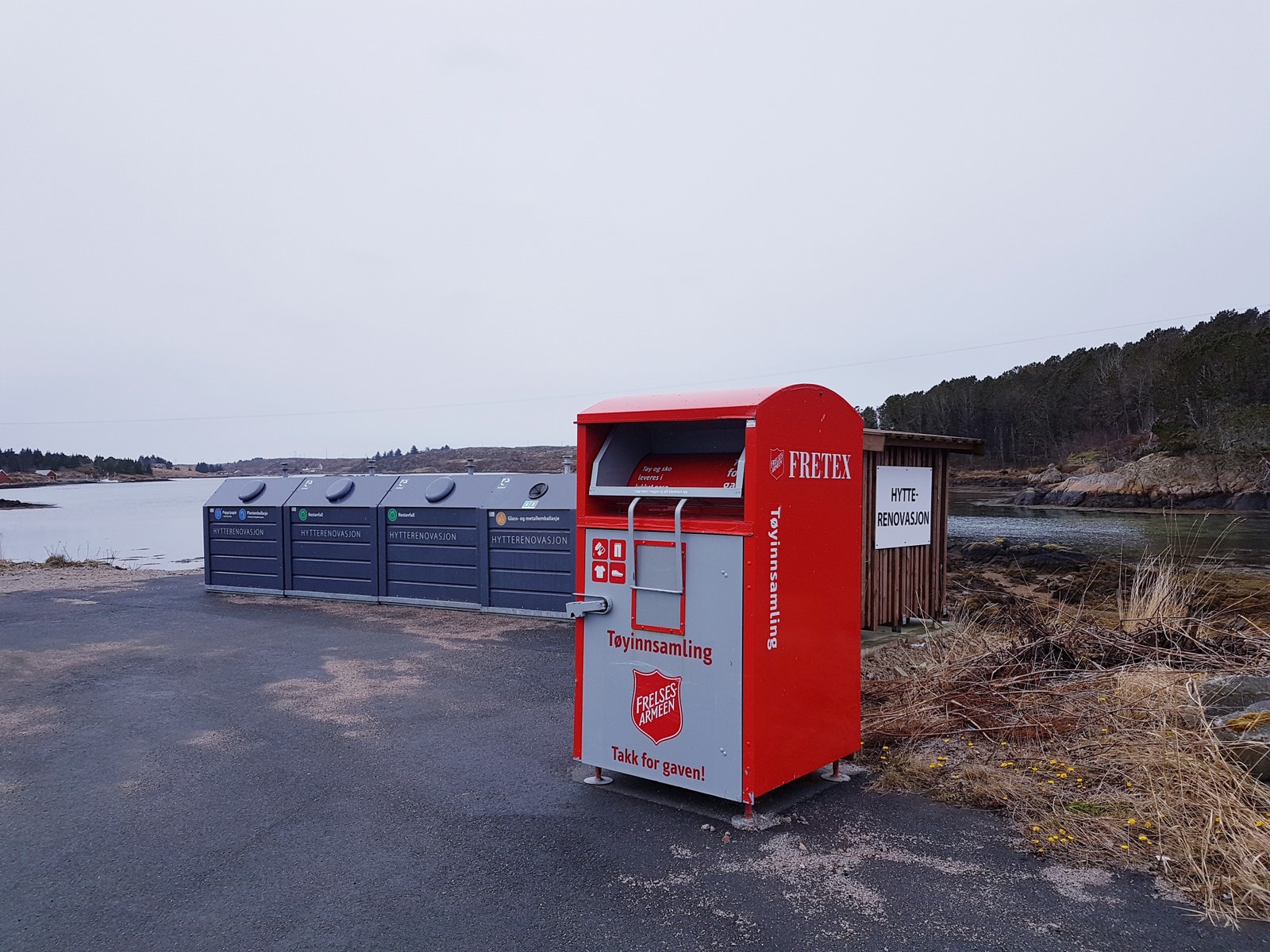 Hytterenovasjon like nedenfor hytta! ♻️ Galleribilde