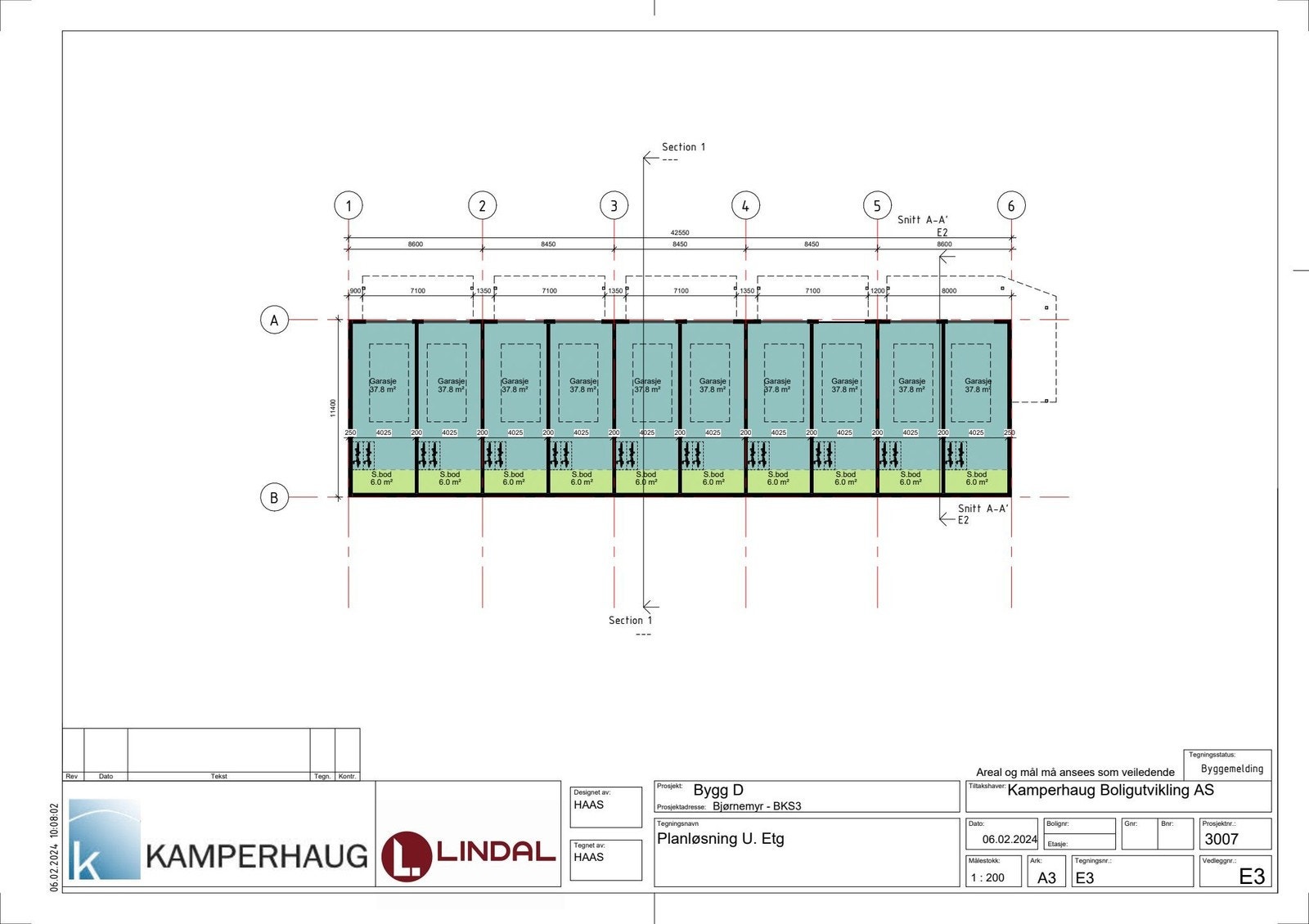 Tegning - Garasje Galleribilde