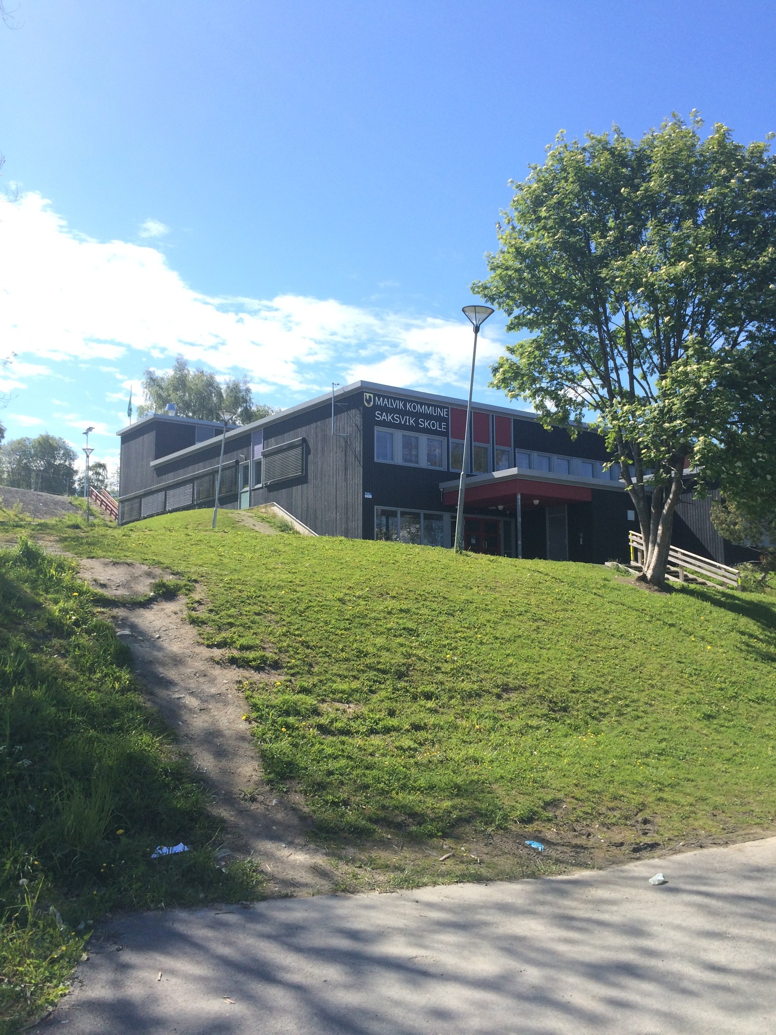 Kort og trygg skolevei til Saksvik Barneskole Galleribilde