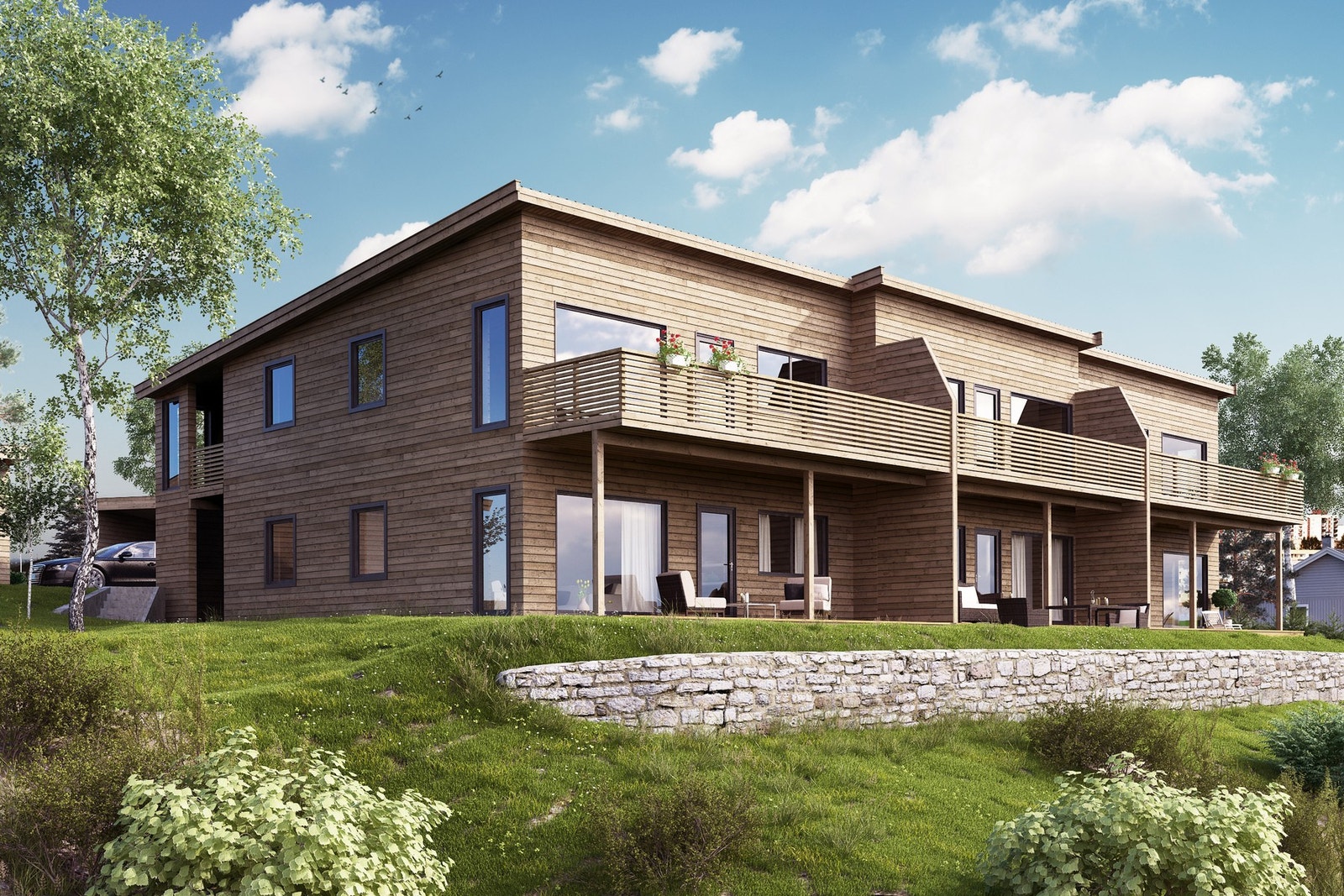 Velkommen til Gamnes byggetrinn 3 - Her får du 4- fireroms og 2 treroms leiligheter - presentert av EiendomsMegler1 ved Terje Opland Galleribilde