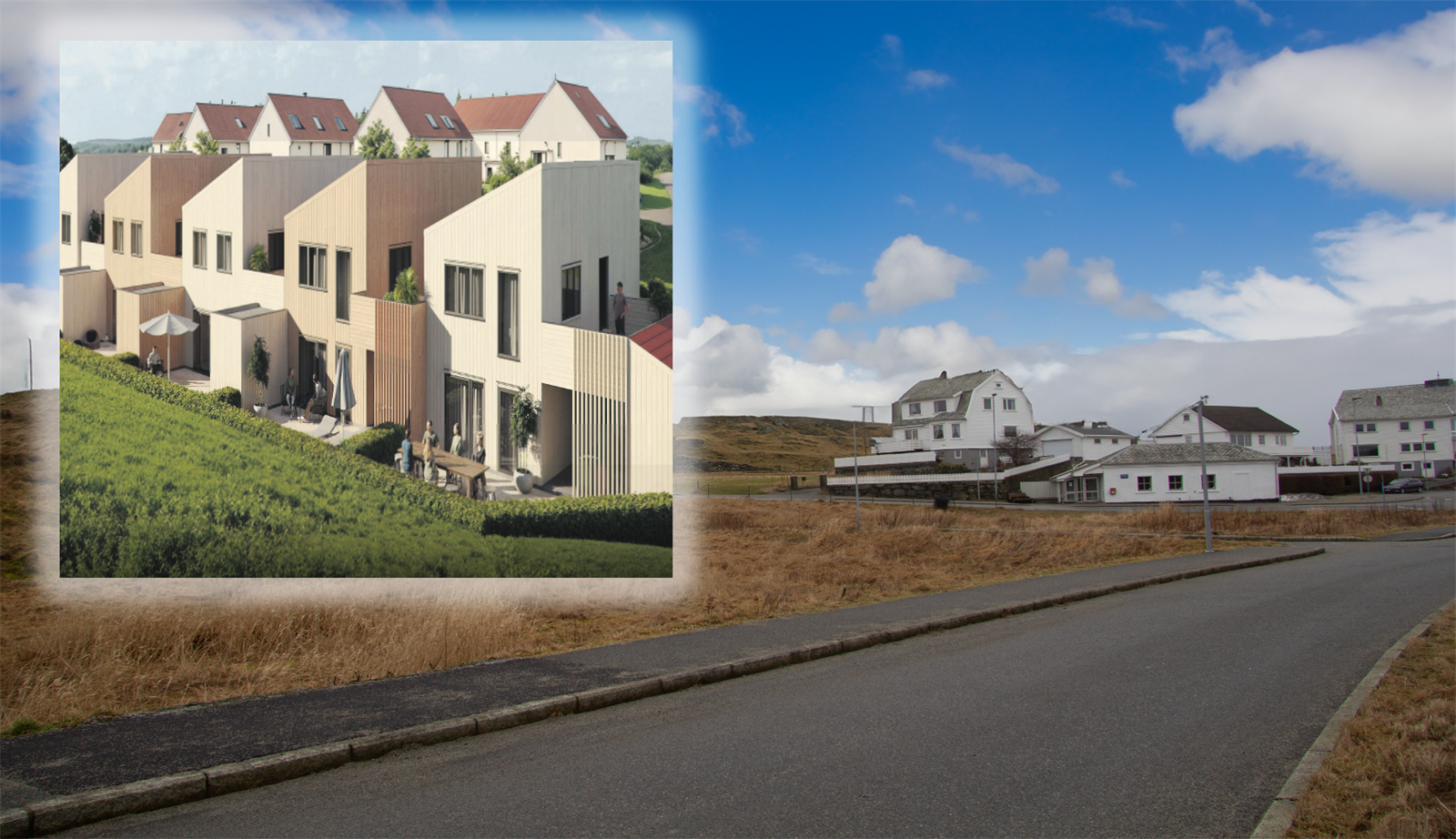 La drømmen bli virkelighet her på denne vakre øy. Kontakt oss i dag for å finne ditt drømmehjem på Kvitsøy. Dette er sjansen du har ventet på!" Galleribilde