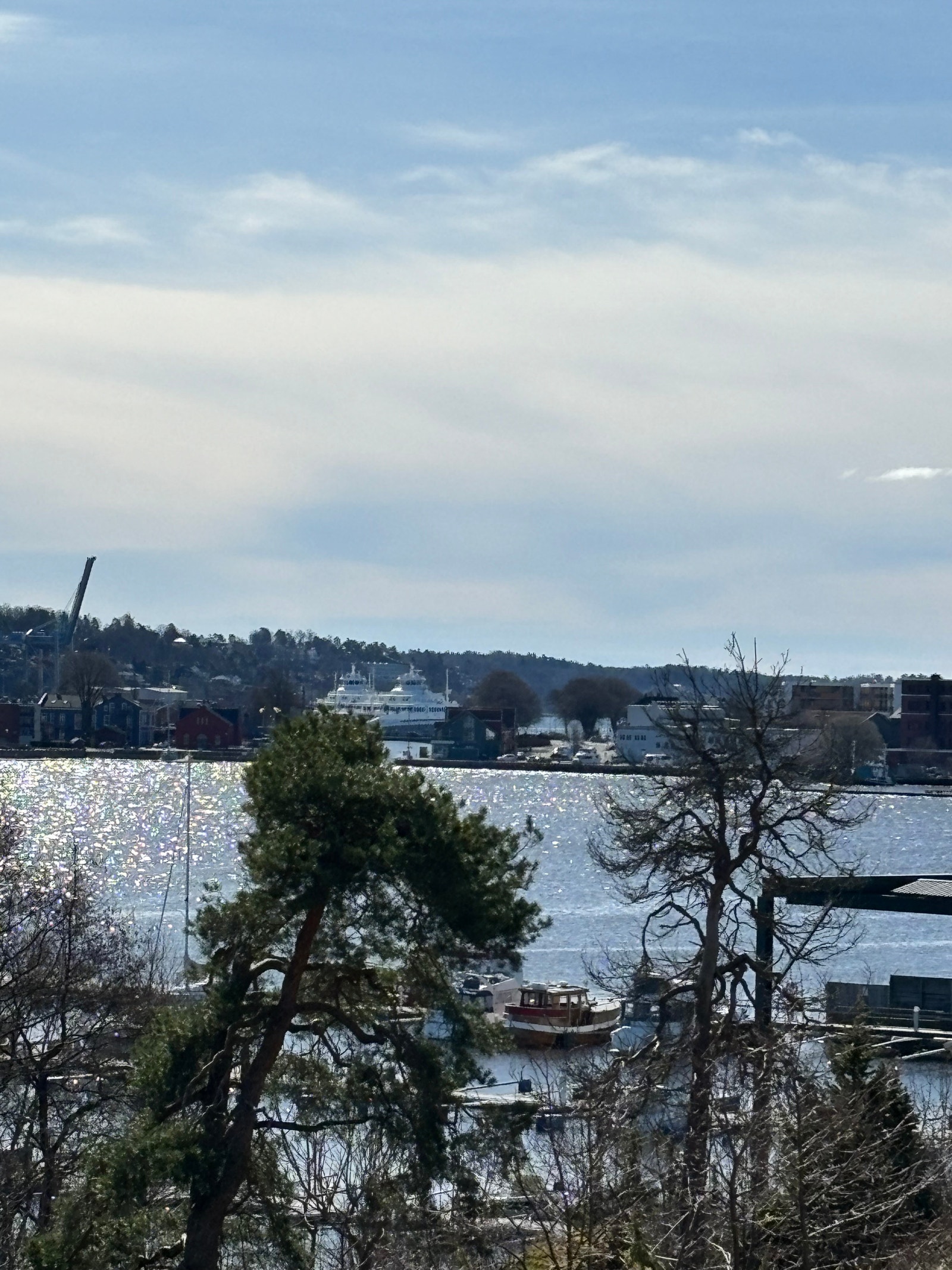 Utsikt fra leiligheten. Galleribilde