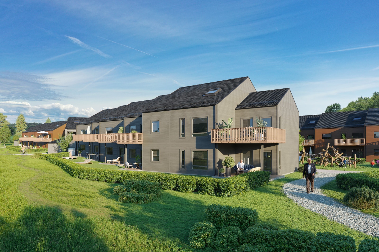 Bygg B og E Galleribilde