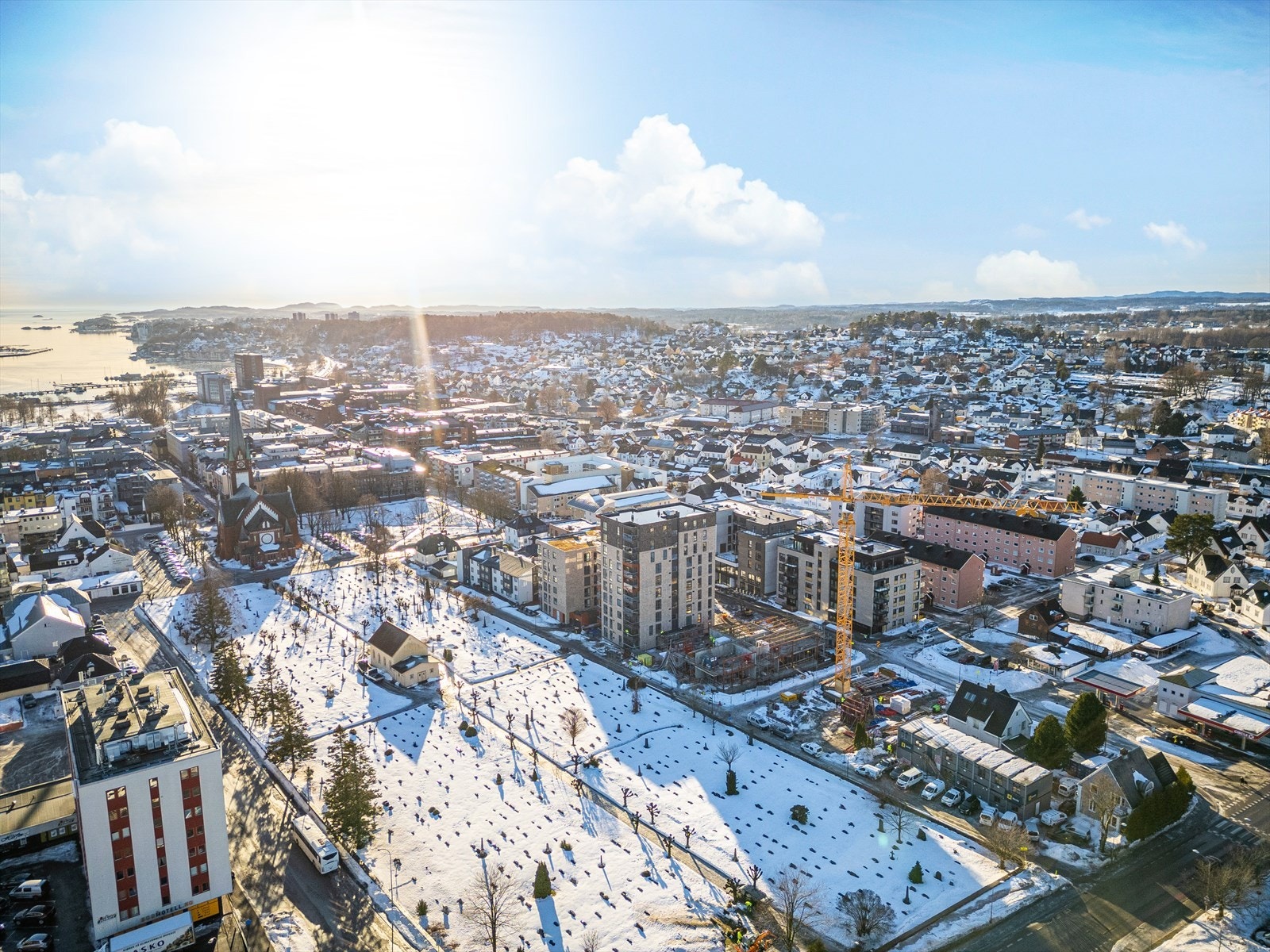 Sandefjord sentrum - 29 nye leiligheter i Langes gate 10. Ta kontakt for visning! Galleribilde