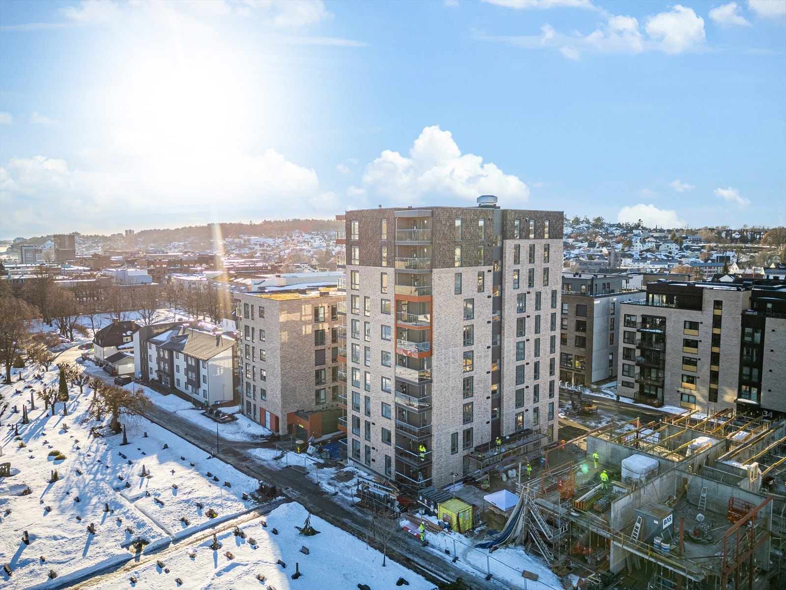 Sandefjord sentrum - 29 nye leiligheter i Langes gate 10. Ta kontakt for visning! Galleribilde