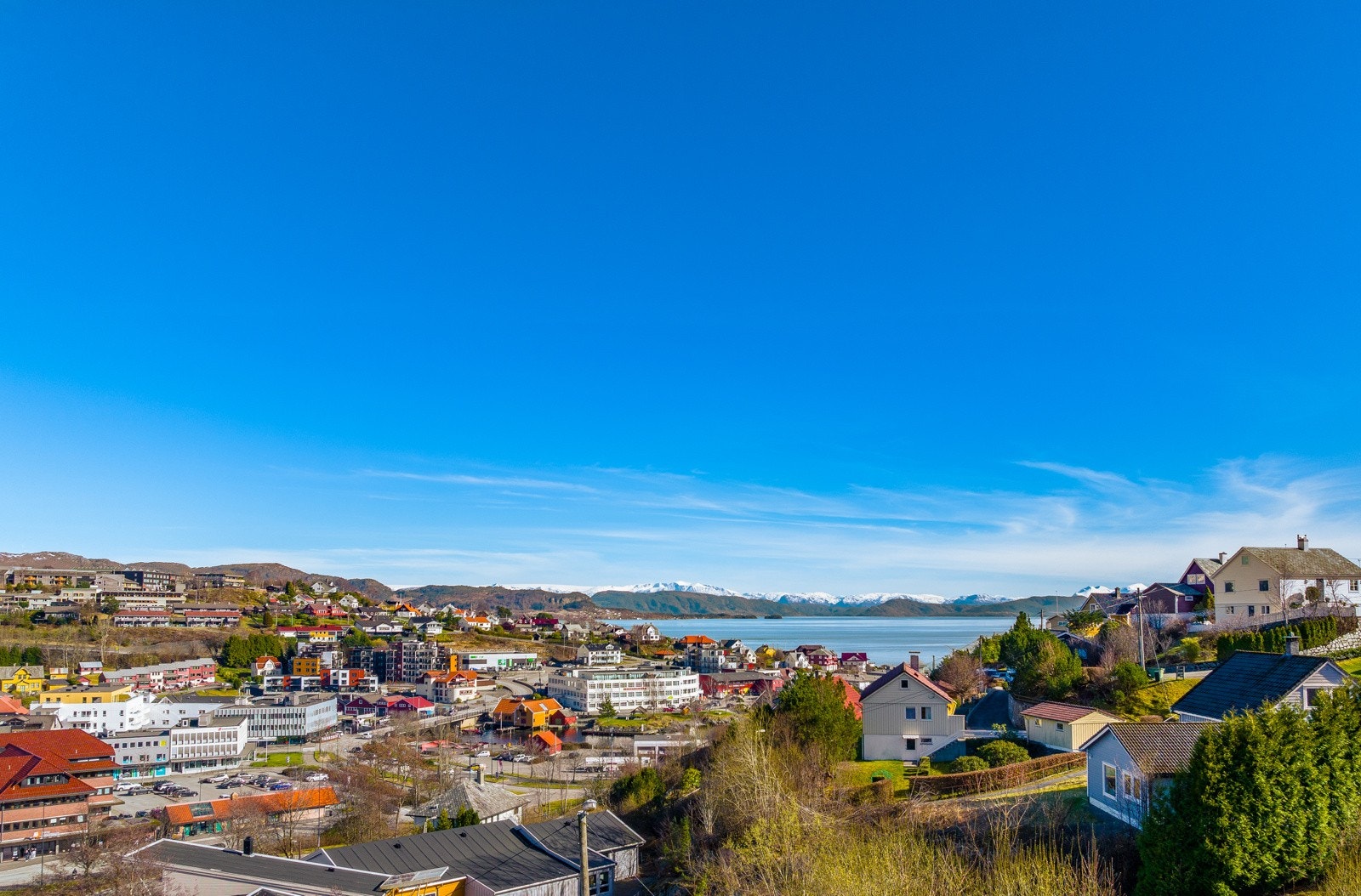 Bilde er tatt fra høyde fra 3.etg i bygg A Galleribilde