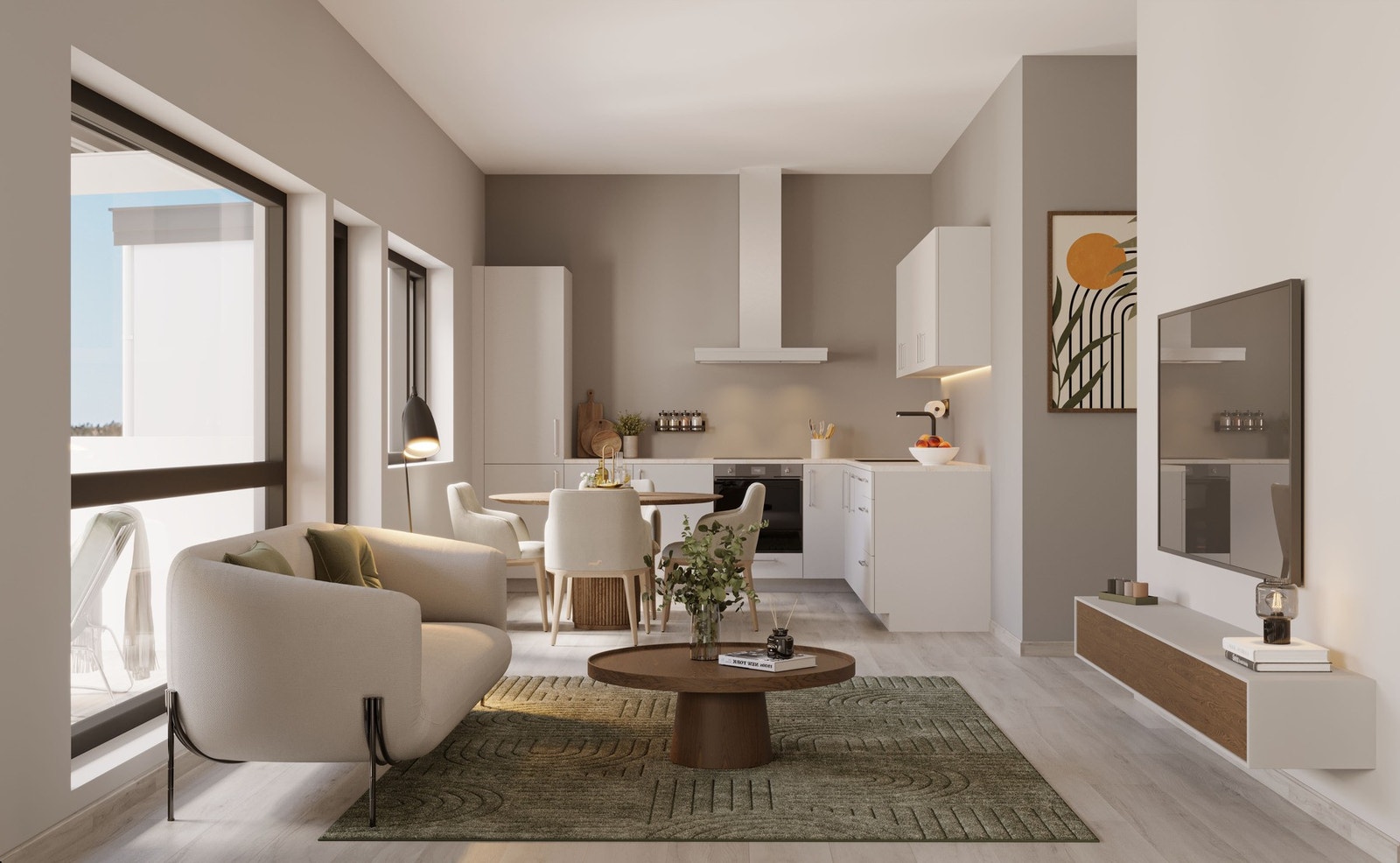 Opplev fordelen med å kjøpe helt nytt! Plettfritt fra dag én og vedlikeholdsfritt i overskuelig fremtid - Illustrasjon, endringer kan forekomme Galleribilde