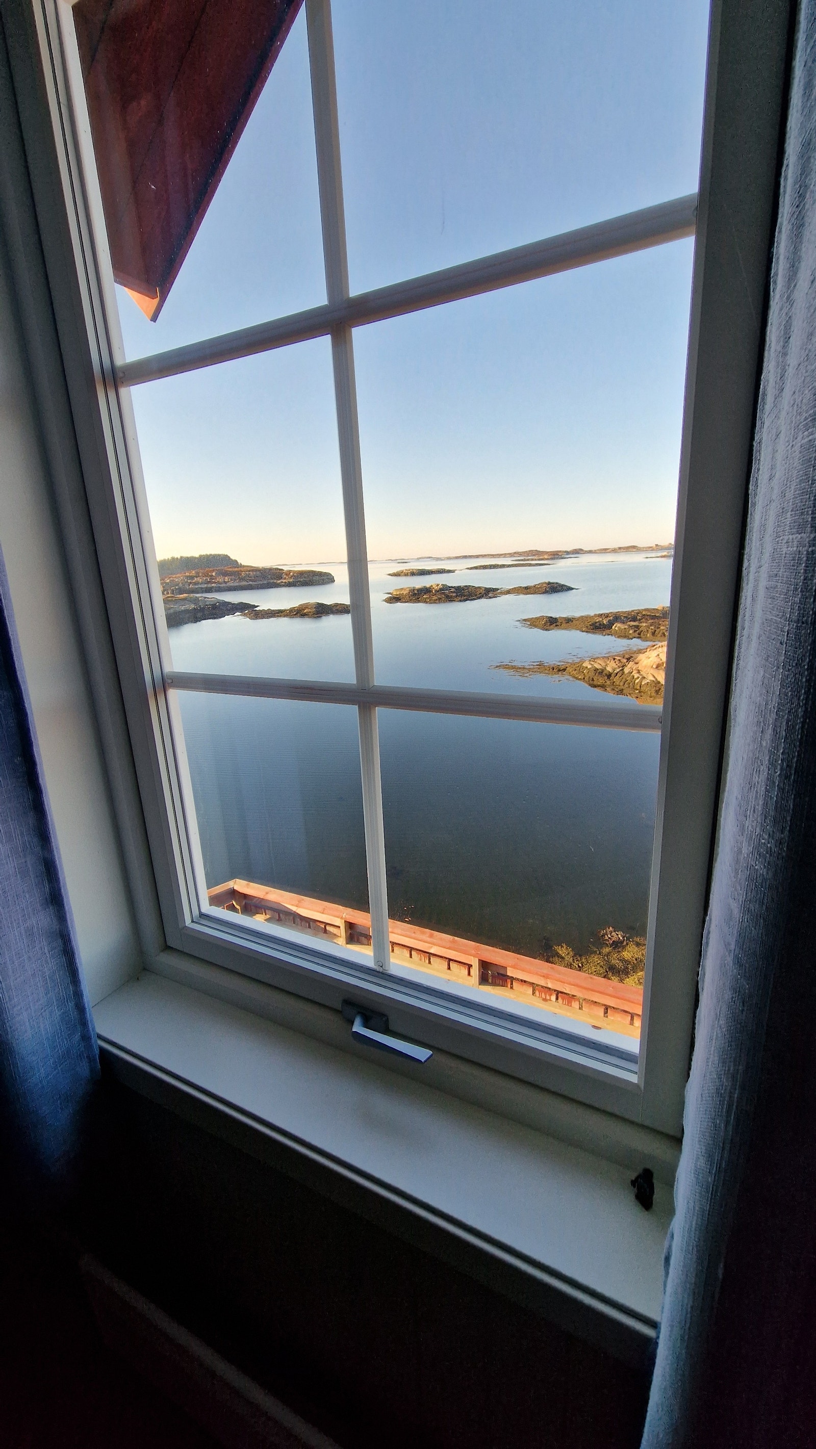 Utsikt fra soverom i Landego Galleribilde