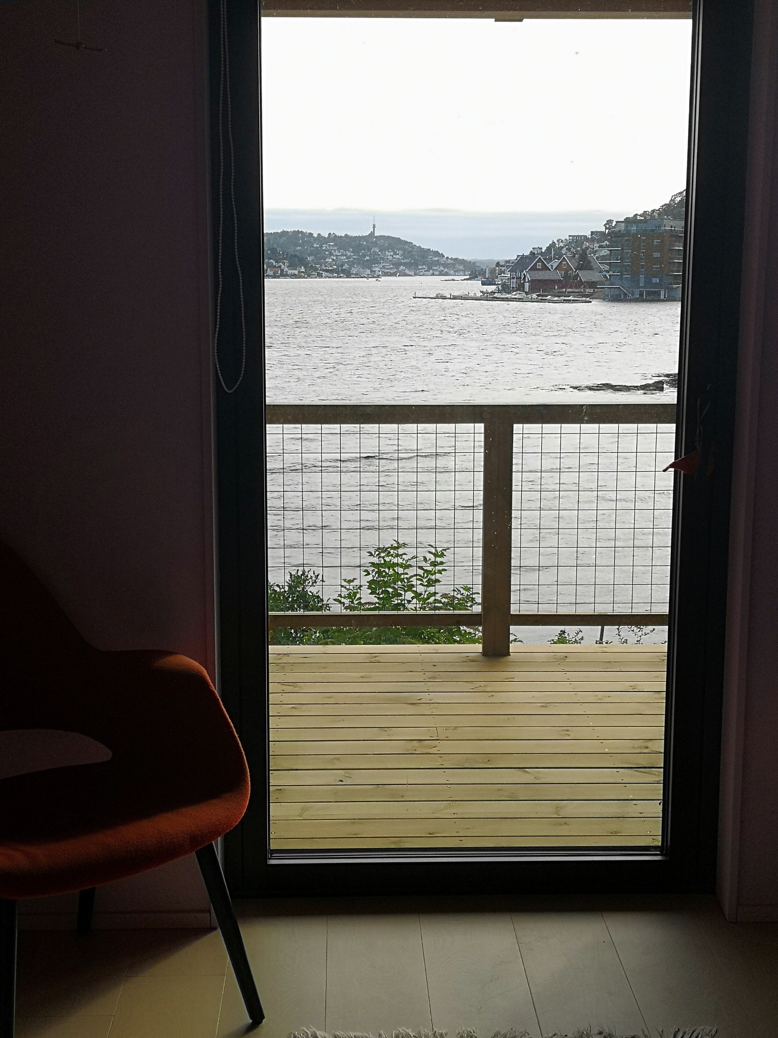 Terrasen og utsikten Galleribilde