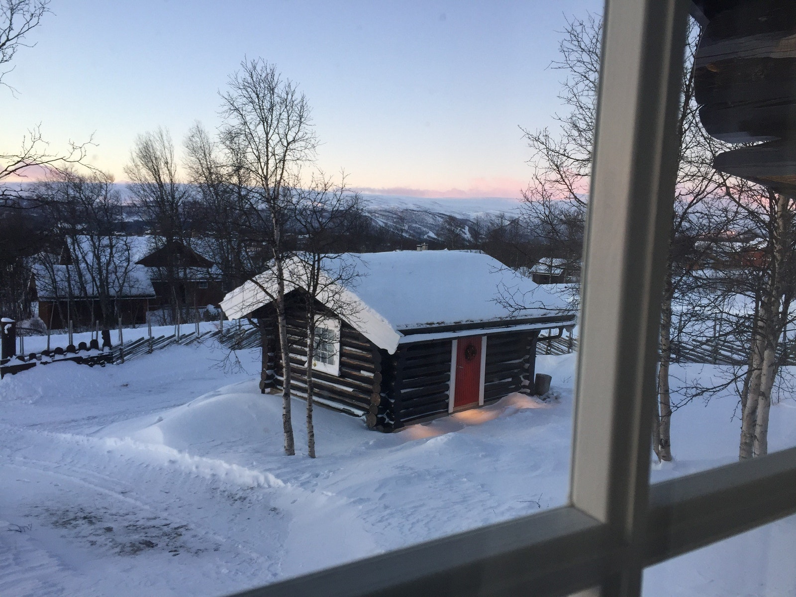 Annekset med stor dobbeltseng Galleribilde