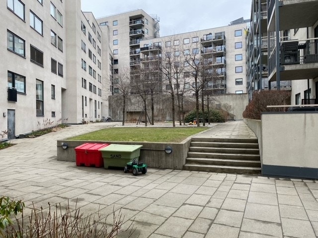 bakgård Galleribilde