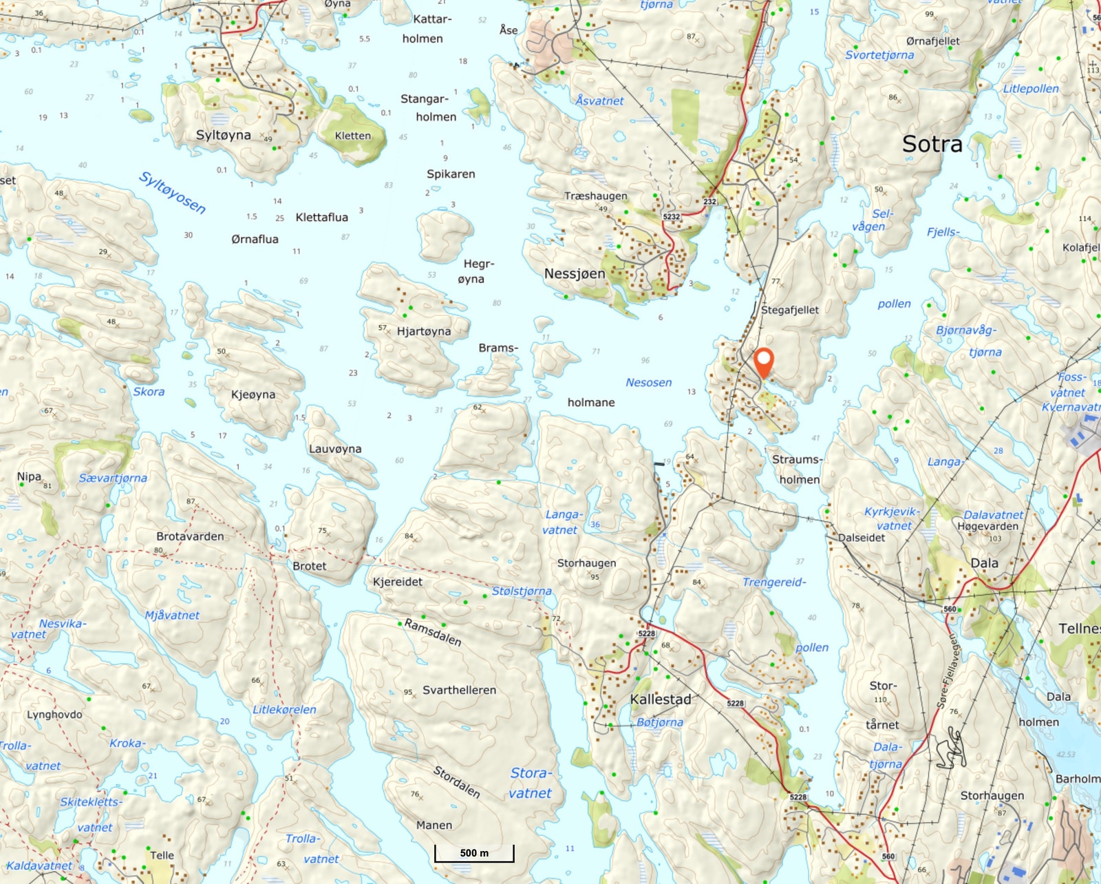 Fjellspollen og Trengereidpollen. Galleribilde