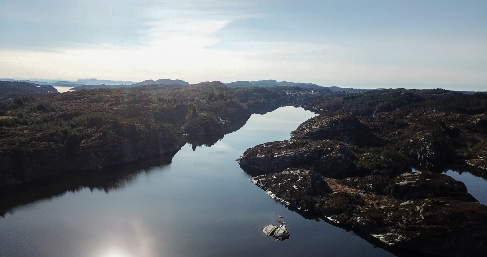 Fra Djupsvågen og inn i Trengereidpollen. Galleribilde